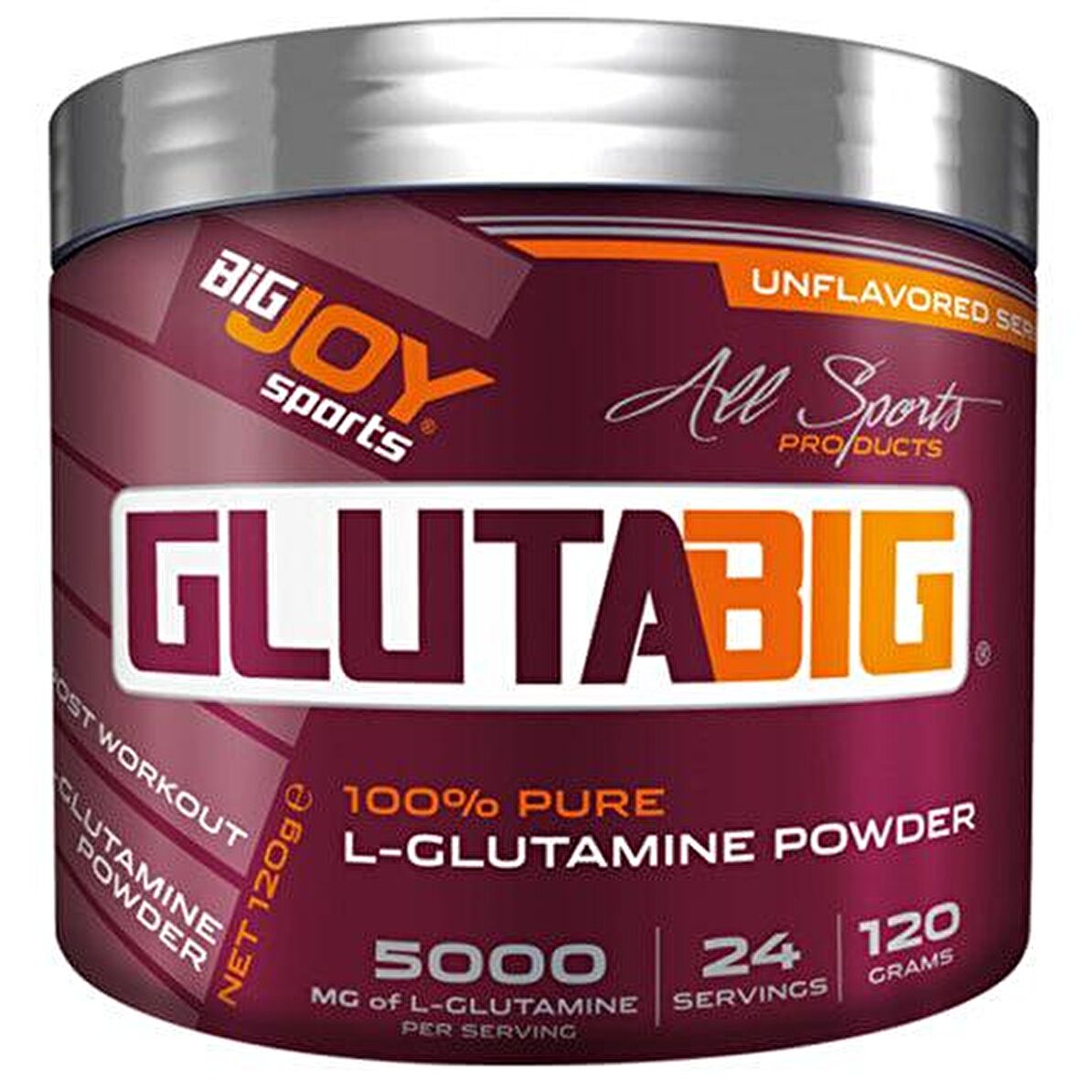 Bigjoy Gluta Big % 100 Glutamine Powder 120 Gr Glutabig Aromasız