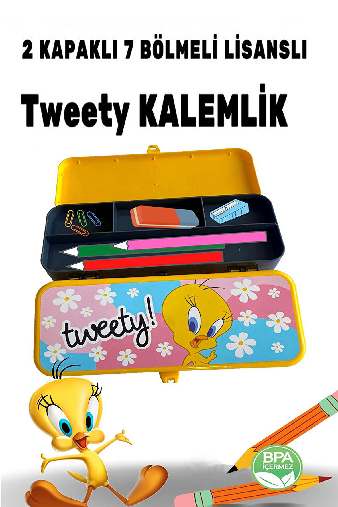 Tweety Kutu Kalem Kutusu