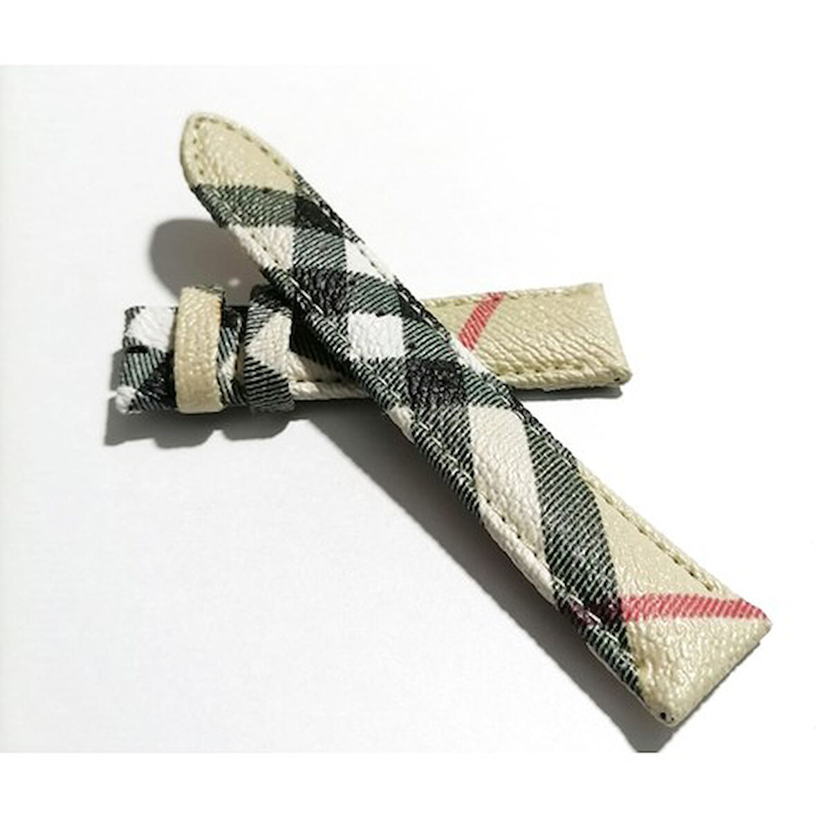 Burberry Kumaş Yüzeyli Saat Kordonu Uyumlu 20   mm
