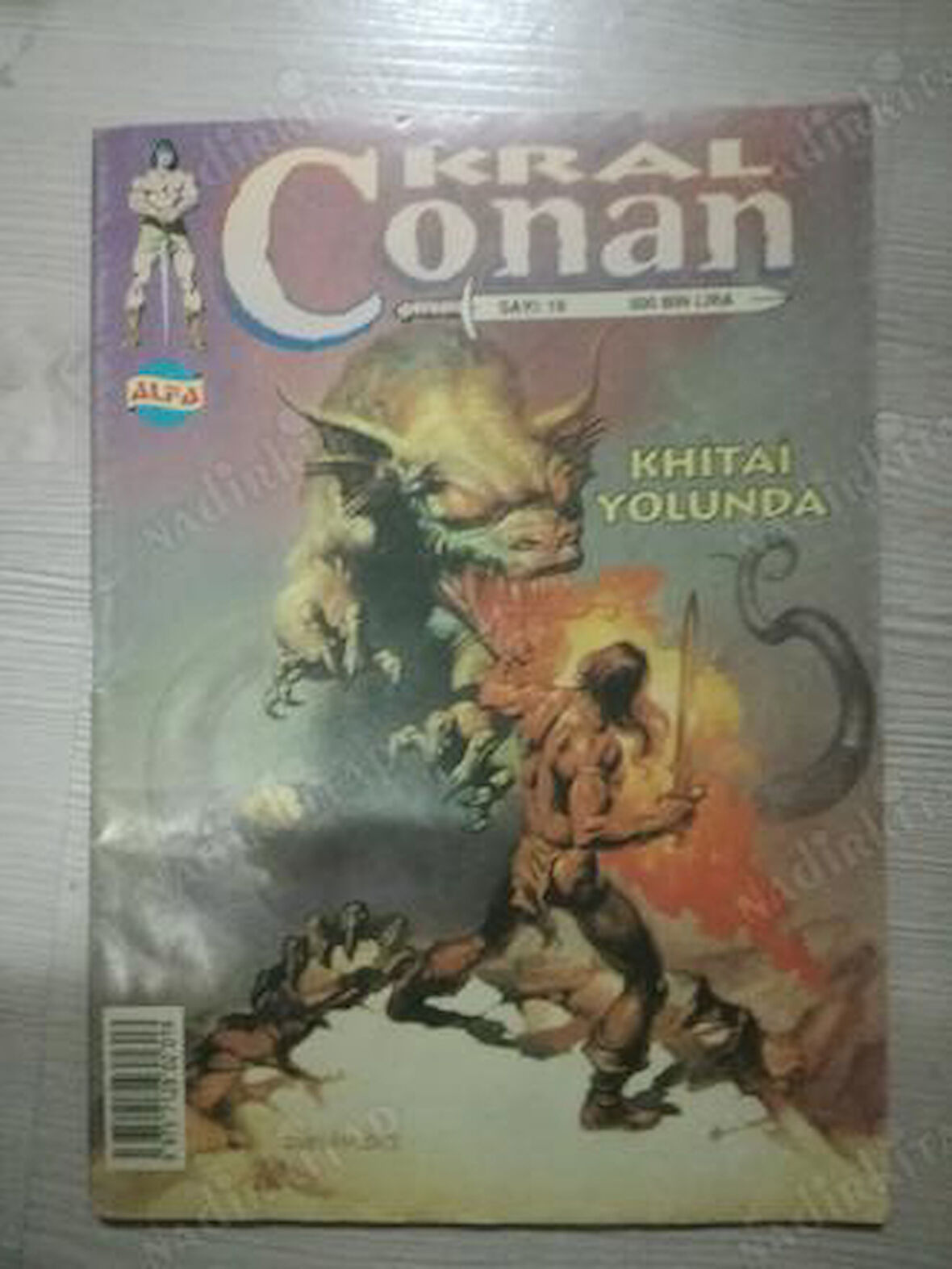 KRAL CONAN-SAYI:19 / 16-31 MAYIS 2000-KHİTAİ  YOLUNDA-BÜYÜK BOY