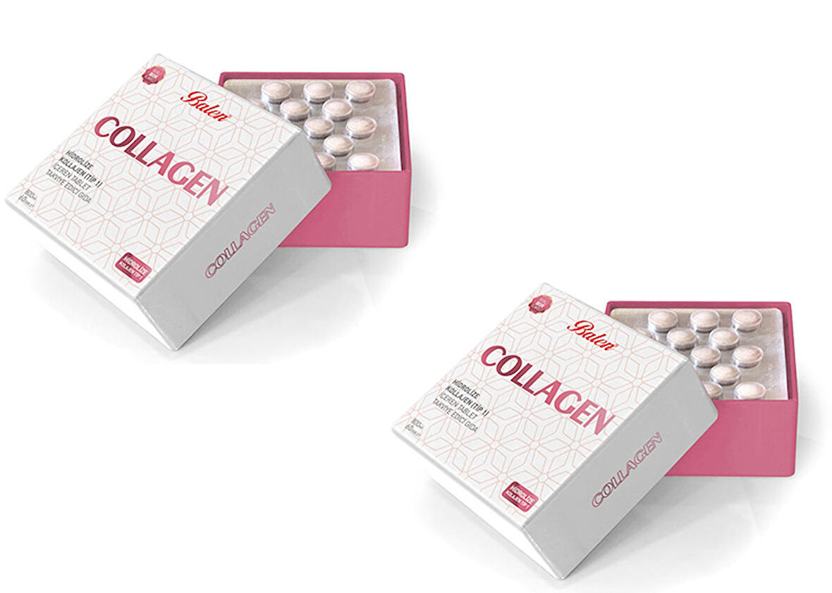 2 Adet Balen Collagen Hidrolize Kollajen(Tip1) İçeren Tablet