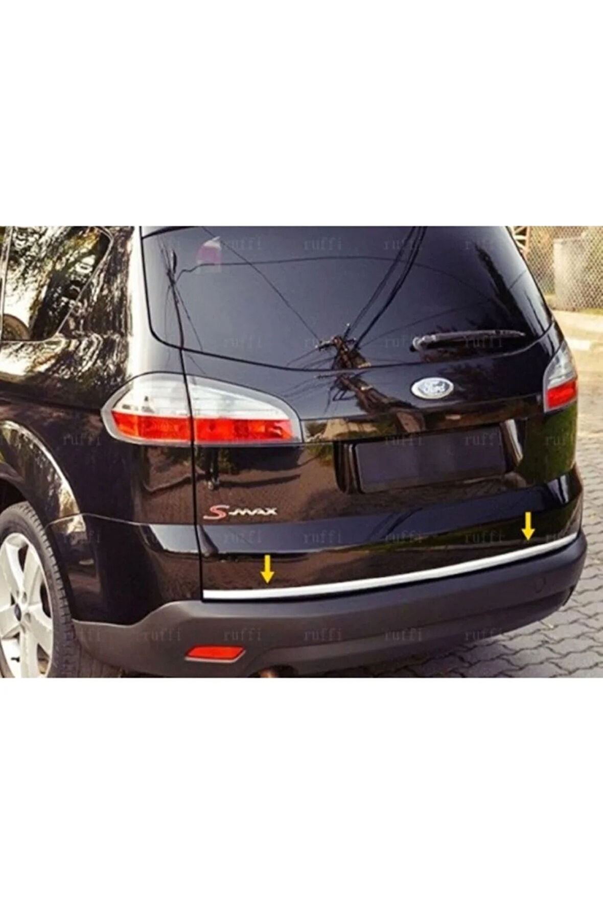 Ford S-max Krom Bagaj Alt Çıtası 2006-2014 Arası Paslanmaz Çelik