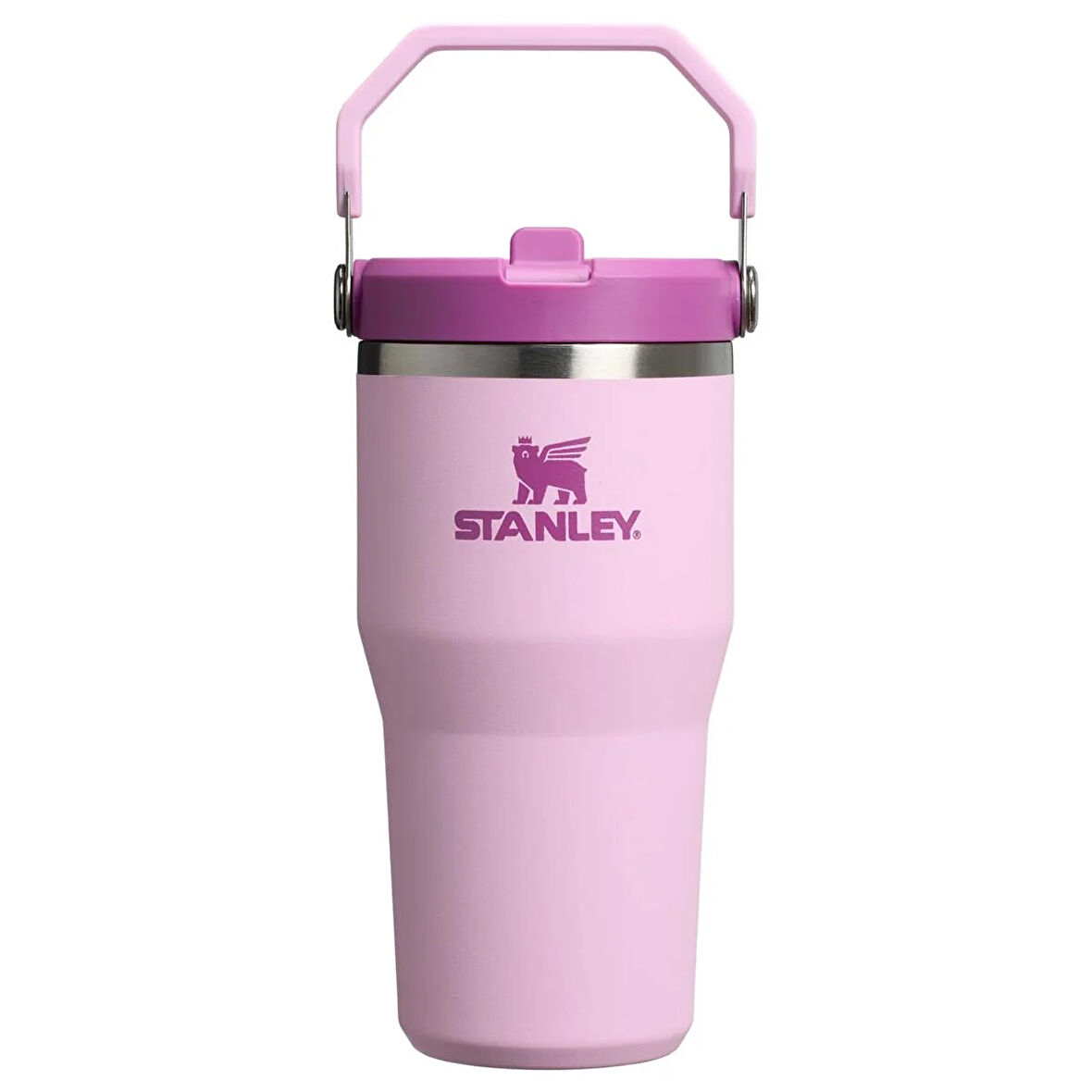 Stanley Iceflow Flip Straw Termos 0.6L | Pembe