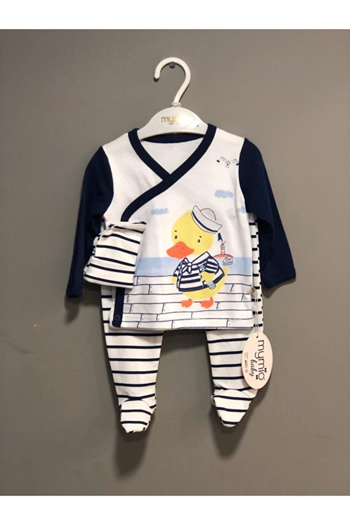 Erkek Bebek Lacivert 3 Lü Takım M2265