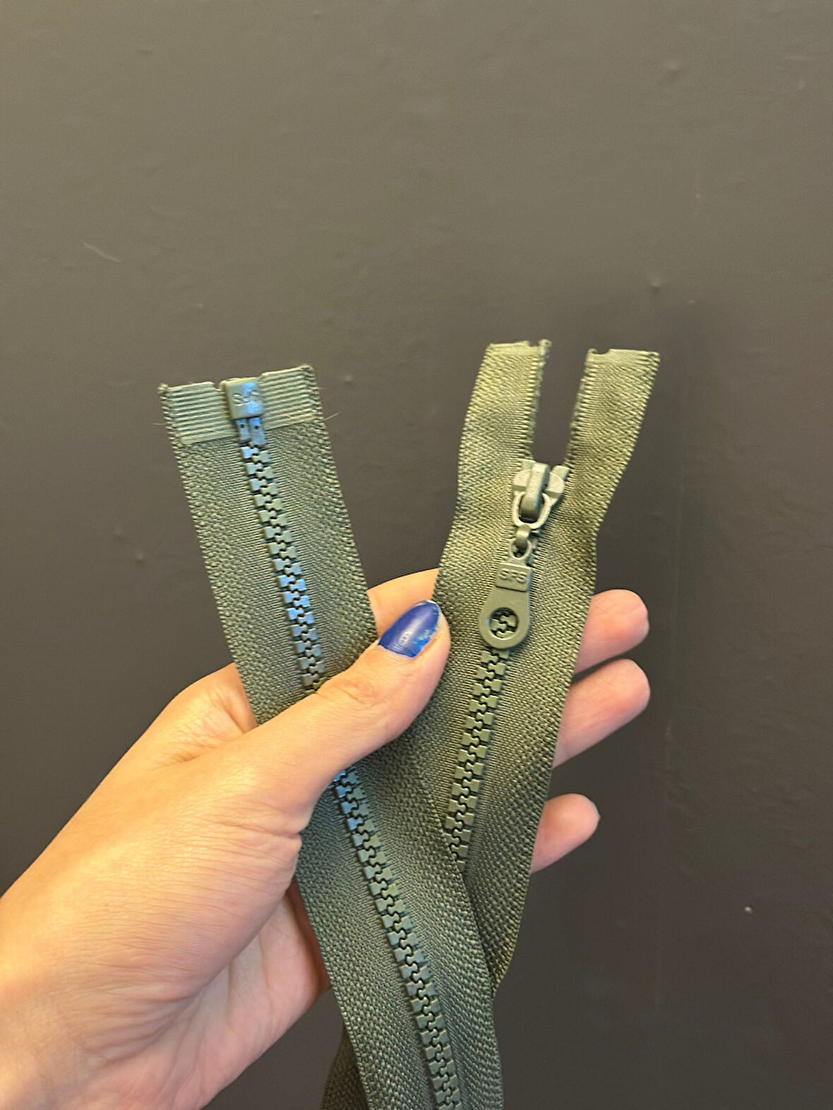 73X3 CM DİŞLİ YEŞİL FERMUAR