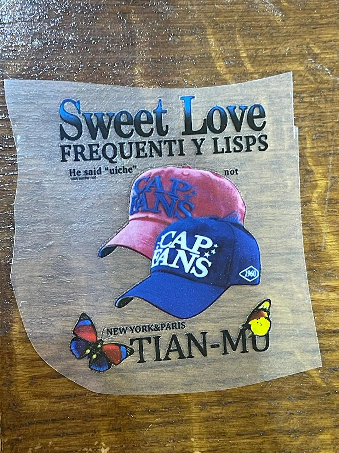 7X6 CM ÜTÜ İLE YAPIŞAN  ŞAPKA BASKI TİŞÖRT BASKI APLİKE ARMA AKSESUARI