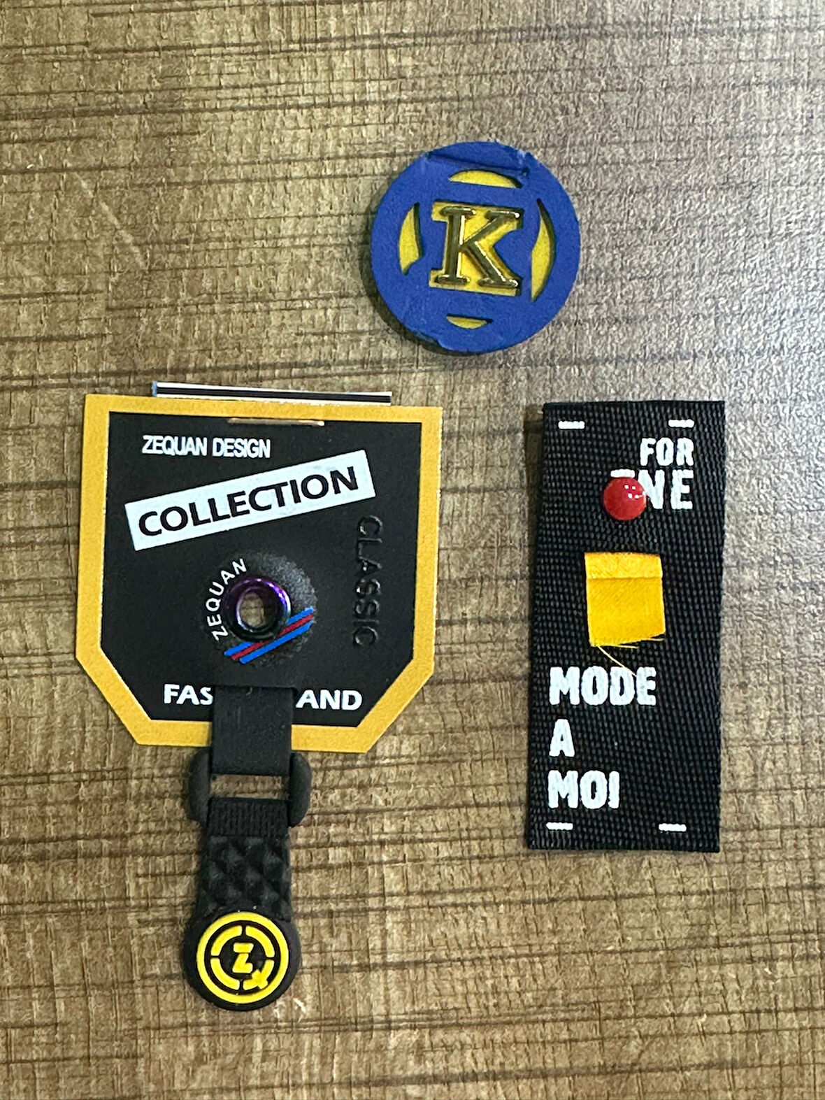 8X4 CM 3 LÜ ÇANT ARMA GİYİM ARMA DDİKİŞ AKSESUARI