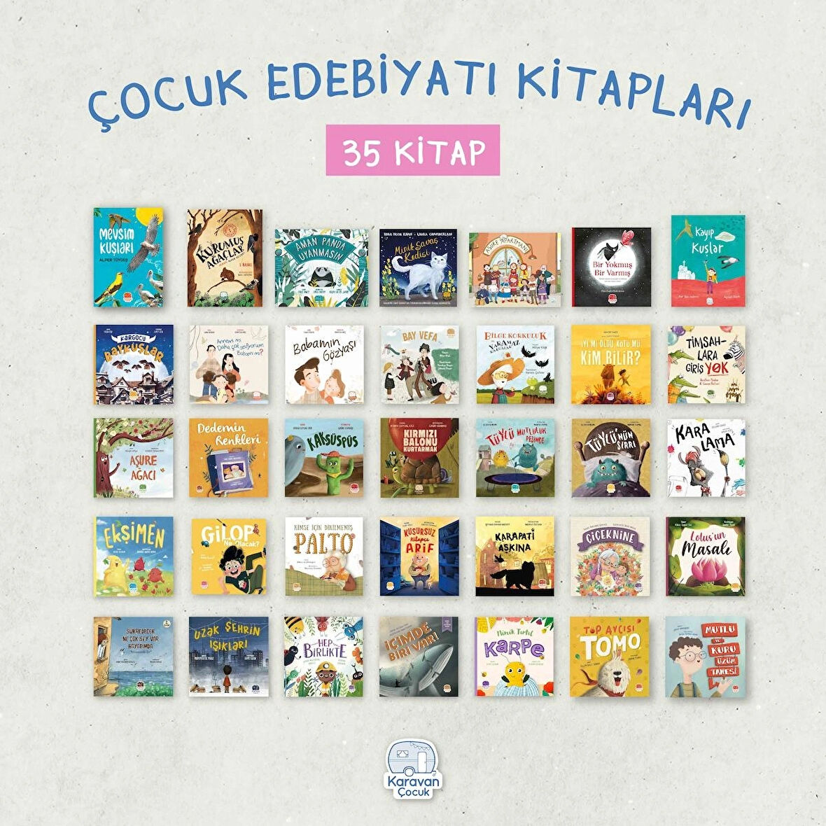 ÇOCUK EDEBİYATI SETİ(35 KİTAP)