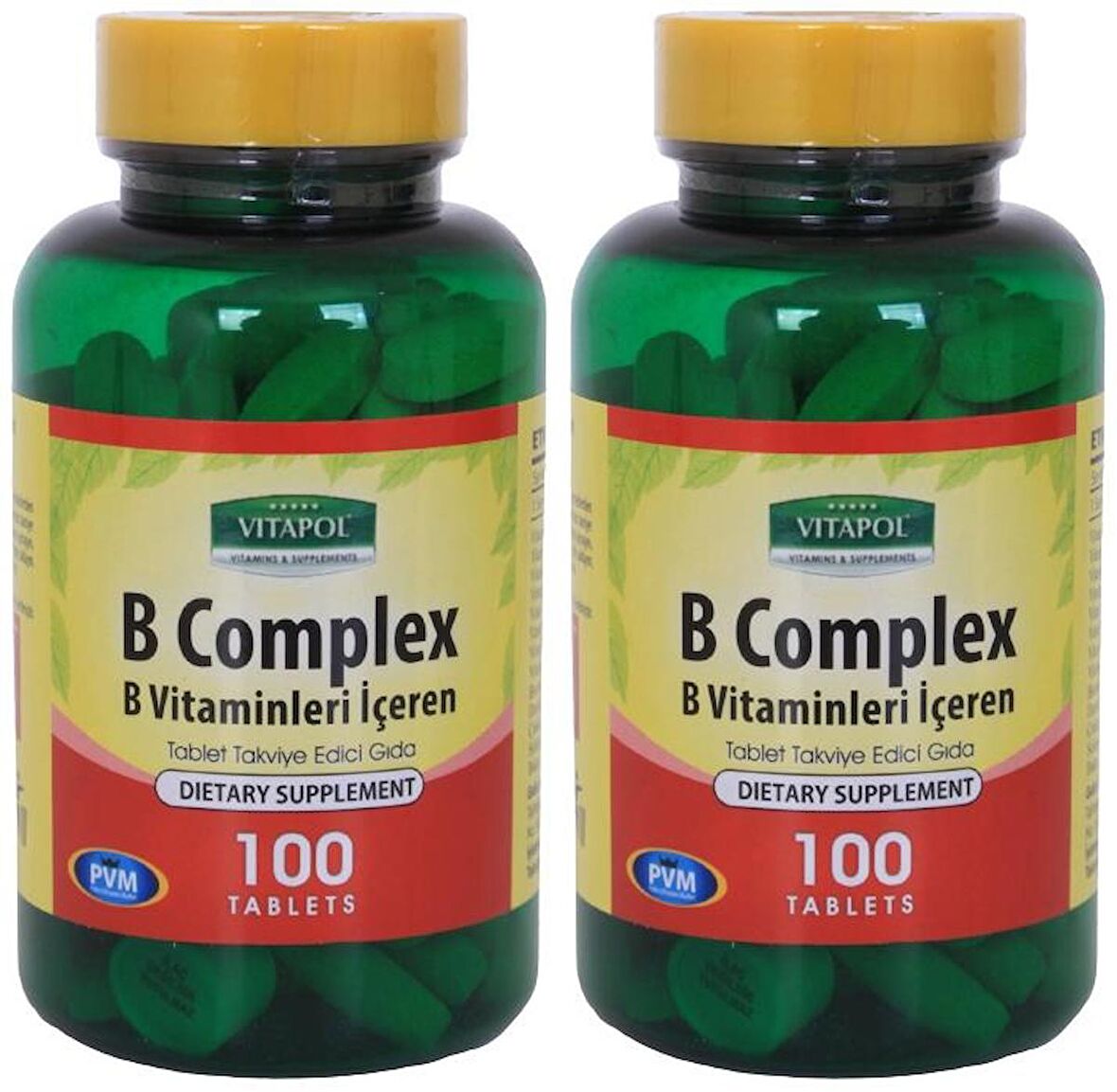 Vitapol Vitamin B Complex 2x100 Tablet B Vitamini Kompleks
