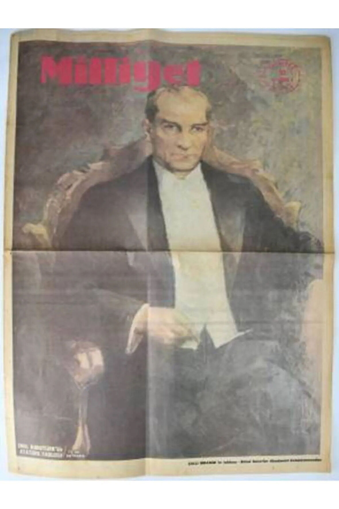 10 Kasım 1976 Milliyet Gazetesi Atatürk