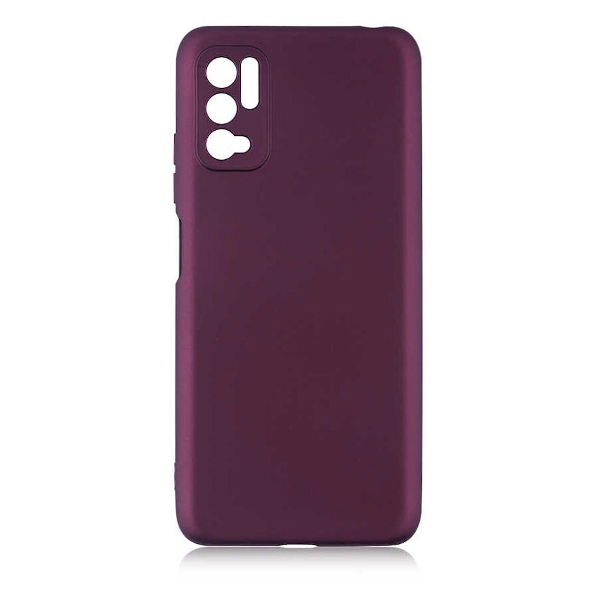 Gpack Xiaomi Redmi Note 10 5G Kılıf Kamera Korumalı Mat Soft Premier SilikonNano Glass