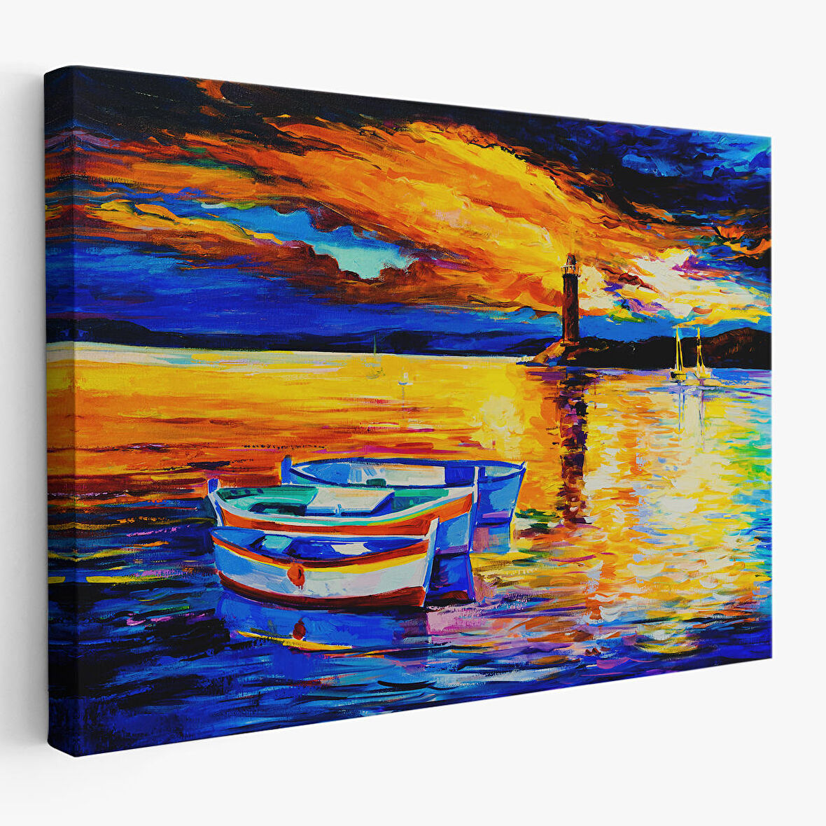 Harita Sepeti Okyanusun Gün Batımı Tablosu-1212