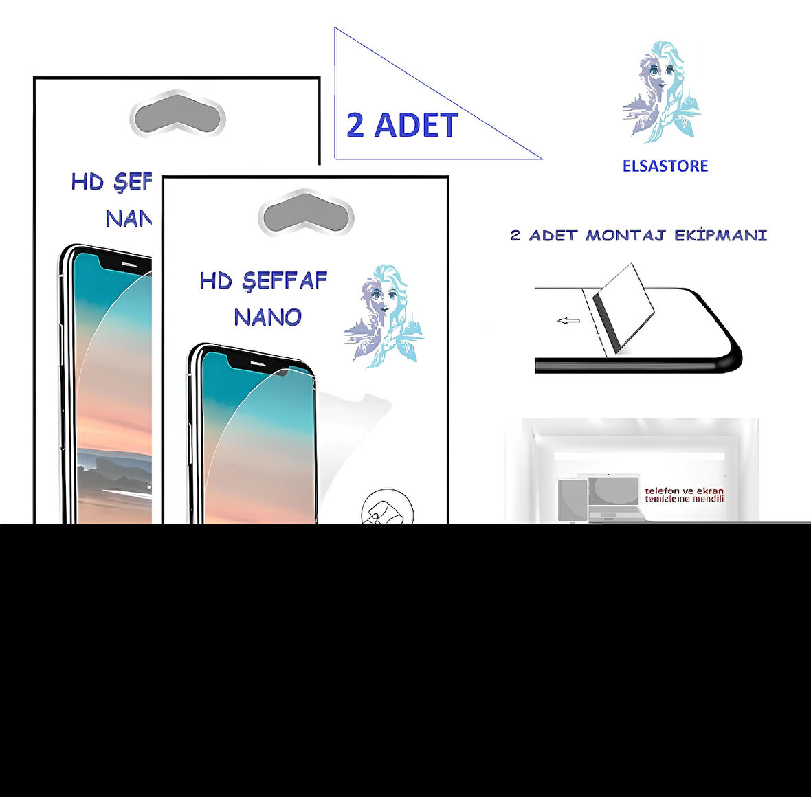 Apple iPhone XS Nano Ekran Koruyucu 2 Adet Ultra İNCE Esnek Hd Şeffaf