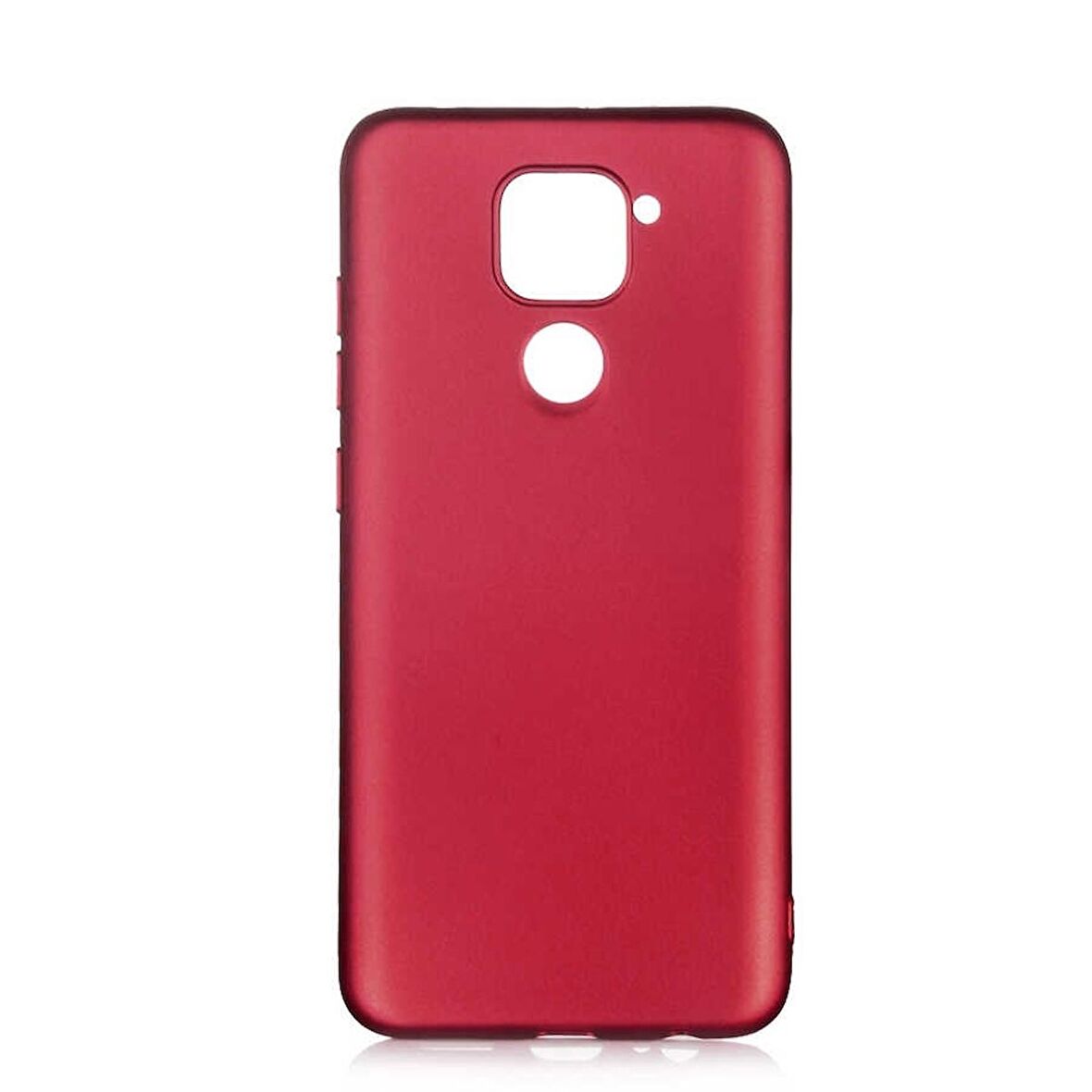 Smcase Xiaomi Redmi Note 9 Kılıf Lüks Mat Silikon  Nano Ekran Koruyucu