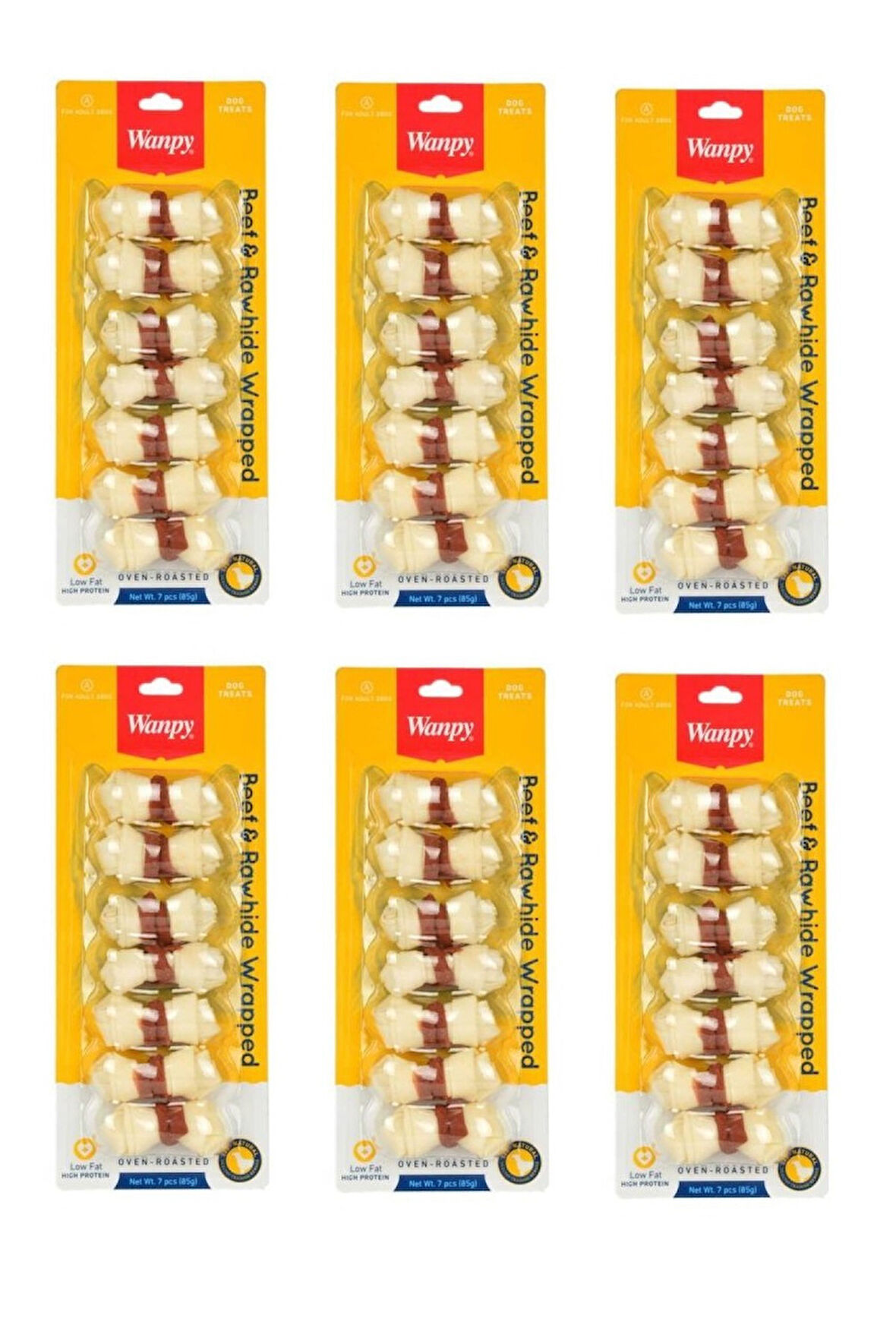 Wanpy Biftek Sargılı Köpek Ödülü 90 Gr. X 6 Adet