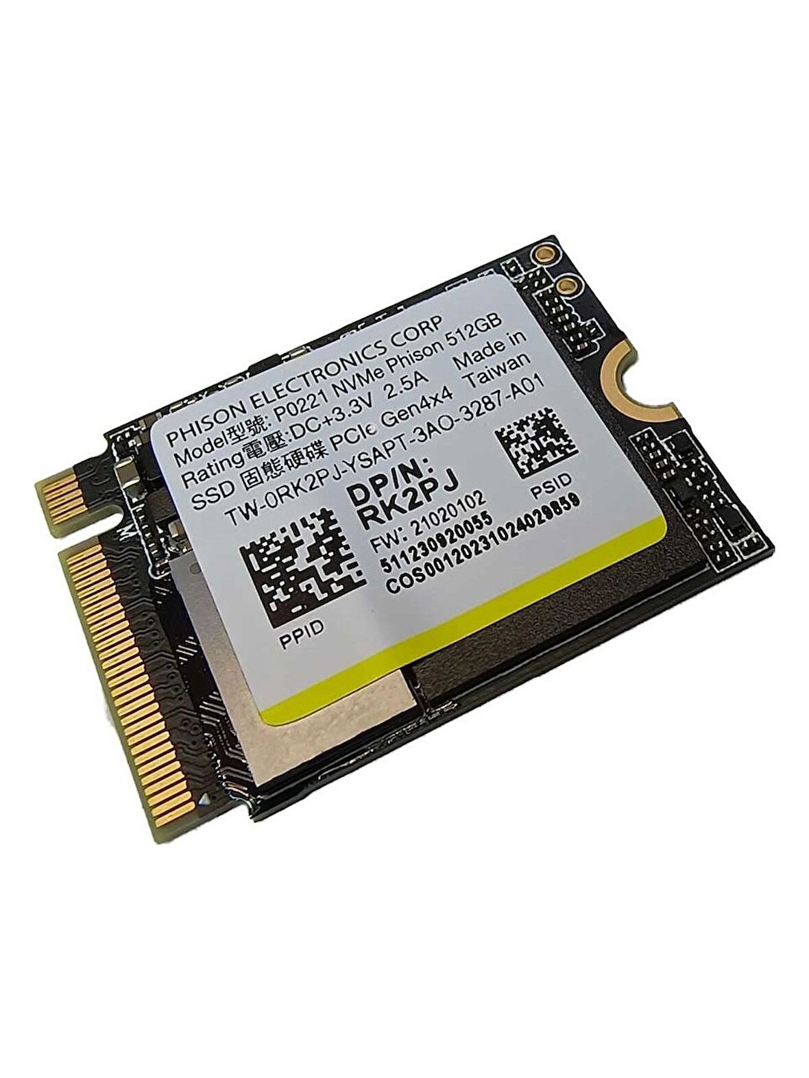 Phıson P0221 512GB M.2 NVME 2230 SSD(KUTUSUZ)