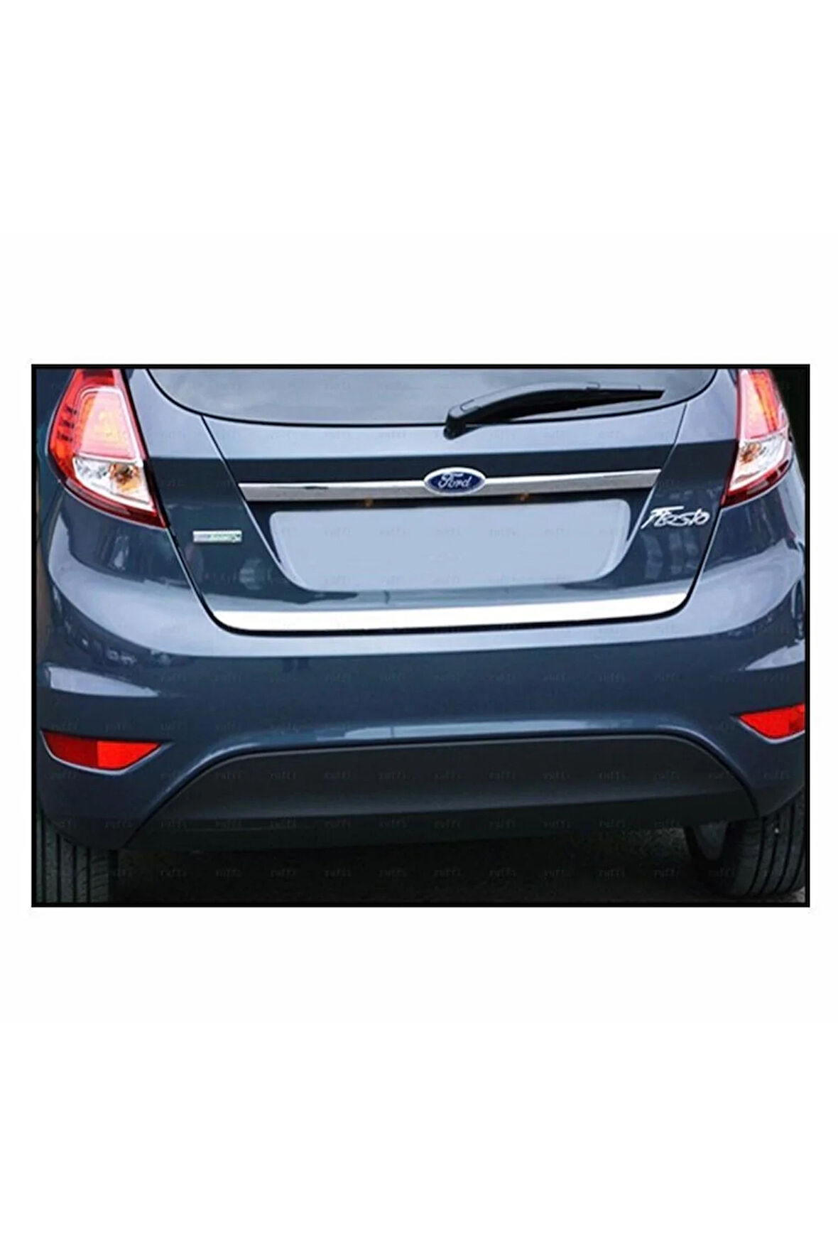 Ford Fiesta Krom Bagaj Alt Çıtası 2009-2017 Arası P. Çelik