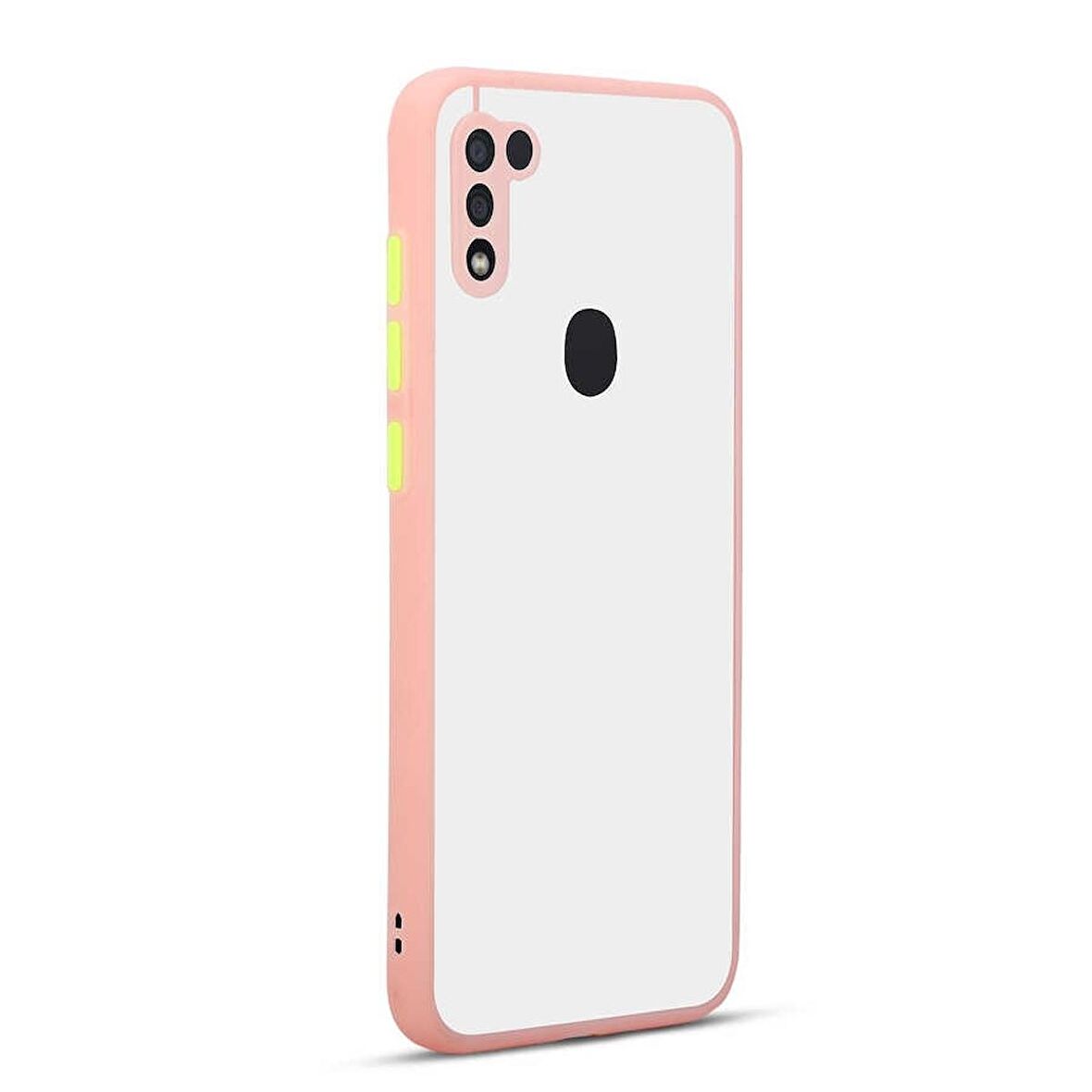Smcase Samsung Galaxy M11 Kılıf Hux Kamera Korumalı Silikon