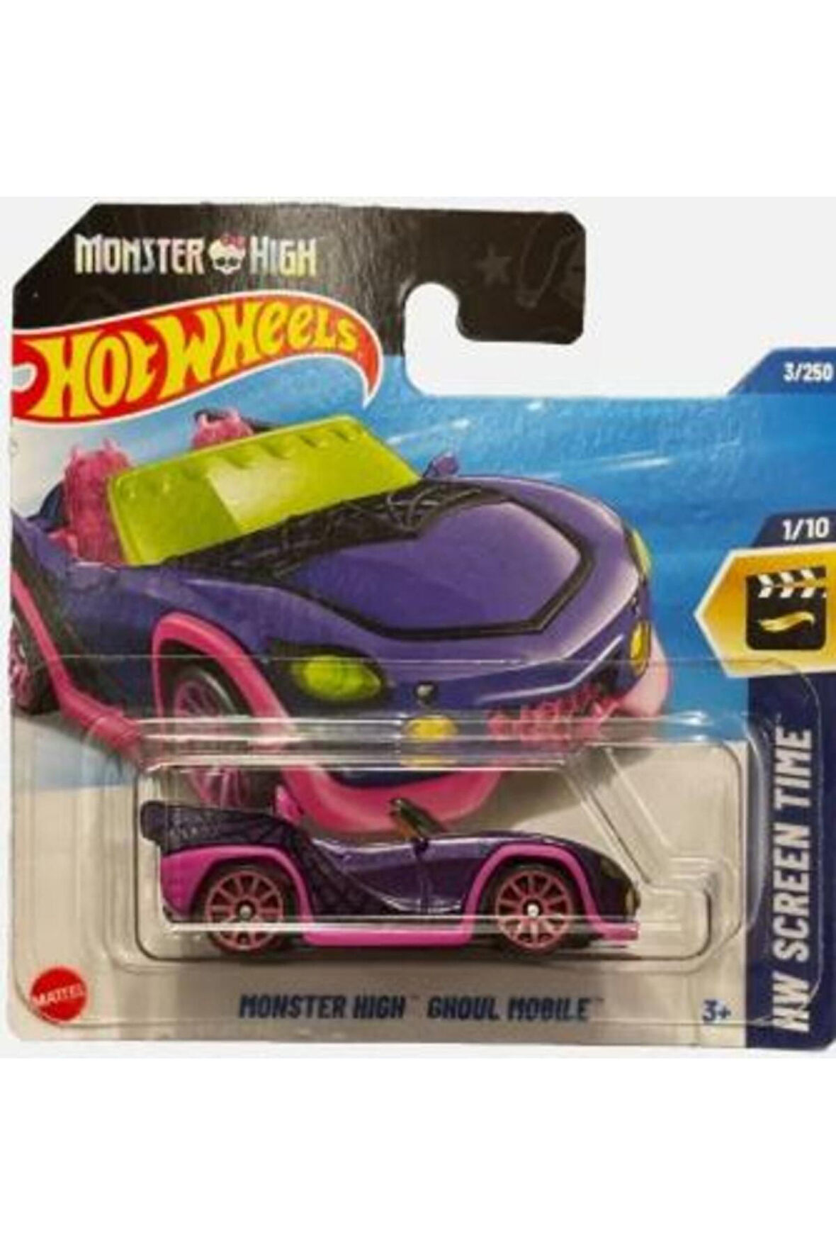 HotWheels Tekli Arabalar Monster High Ghoul Mobile HYW61
