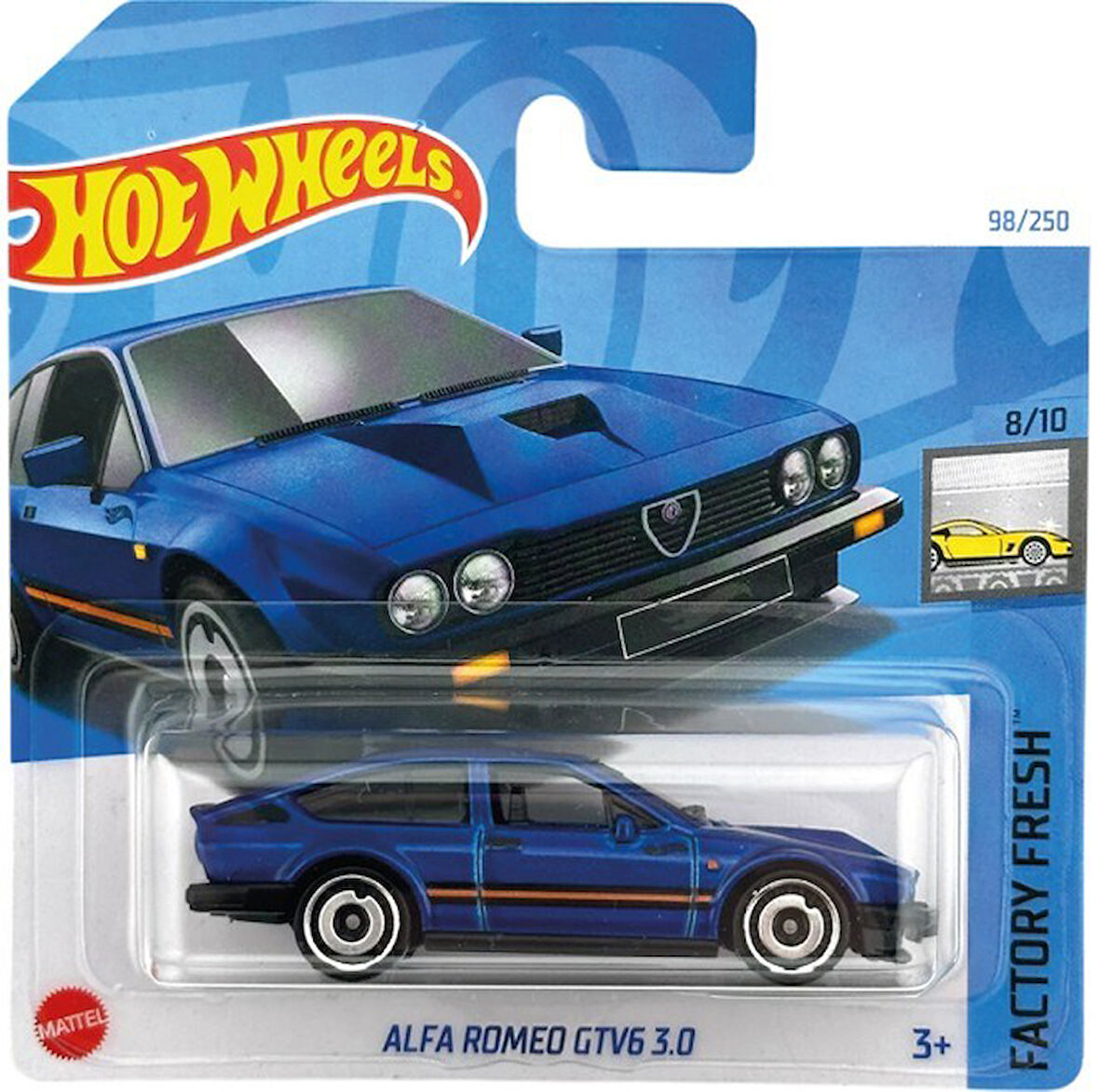HoT Wheels Tekli Regular Arabalar HTF13 Factory Fresh / Alfa Romeo Gtv6 3.0