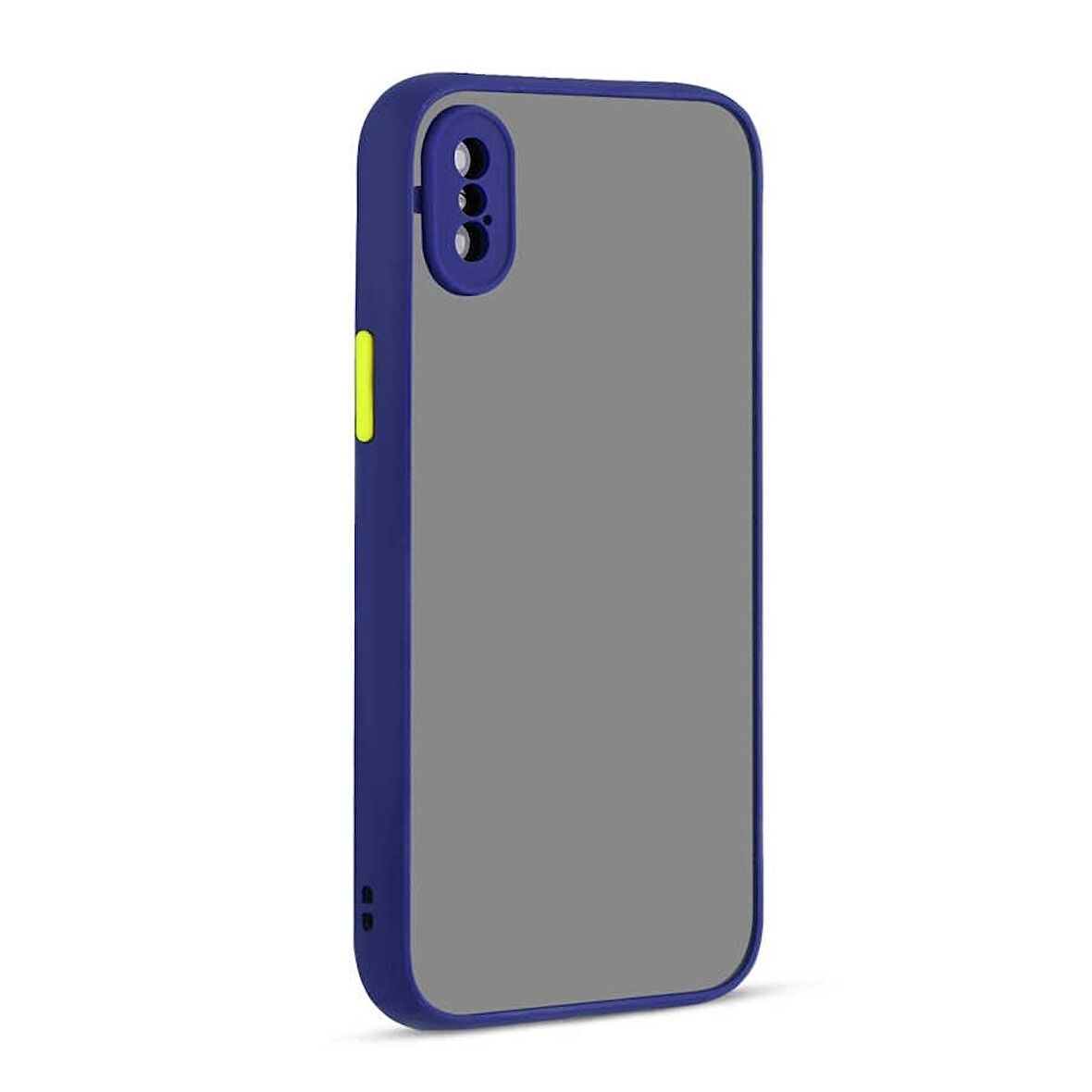 Smcase iPhone XS Kılıf Hux Kamera Korumalı Silikon