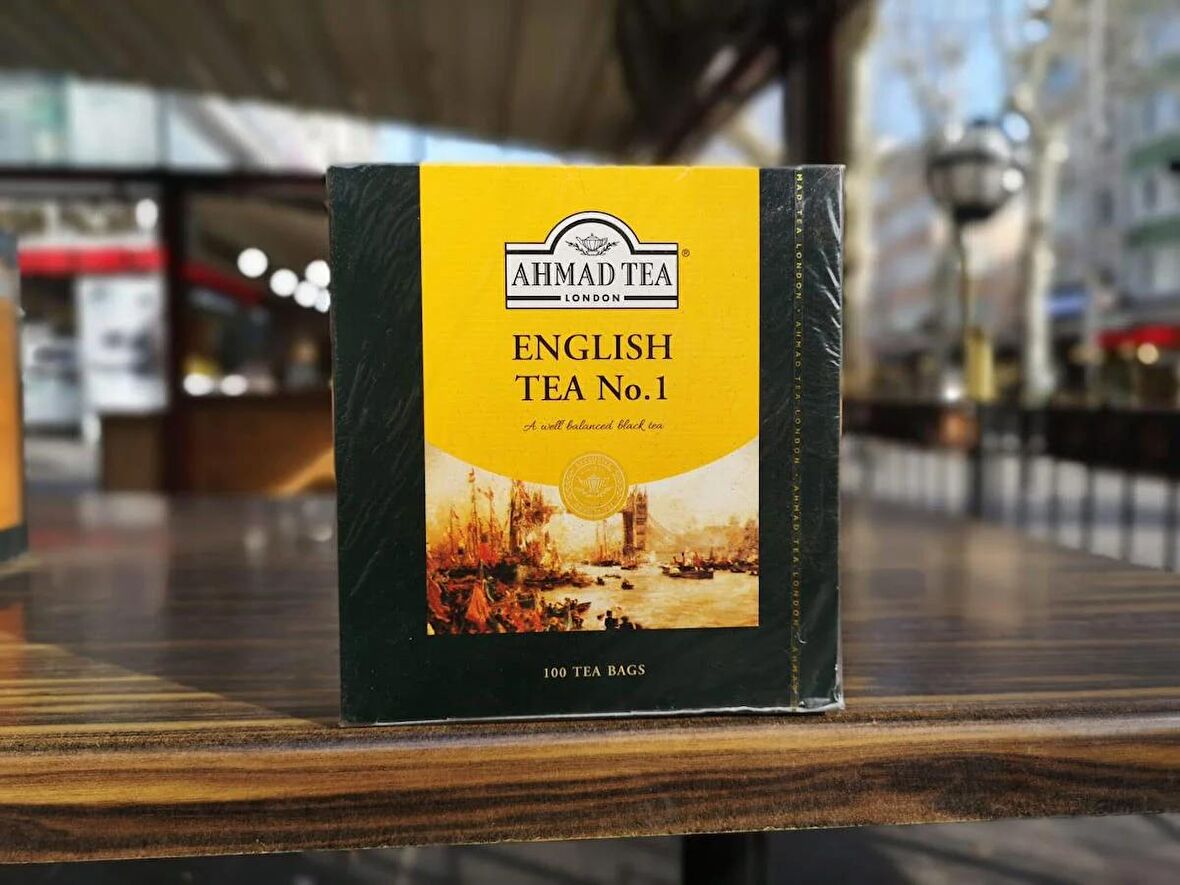 Ahmad Tea English Tea No:1 Poşet Çay 100'lü