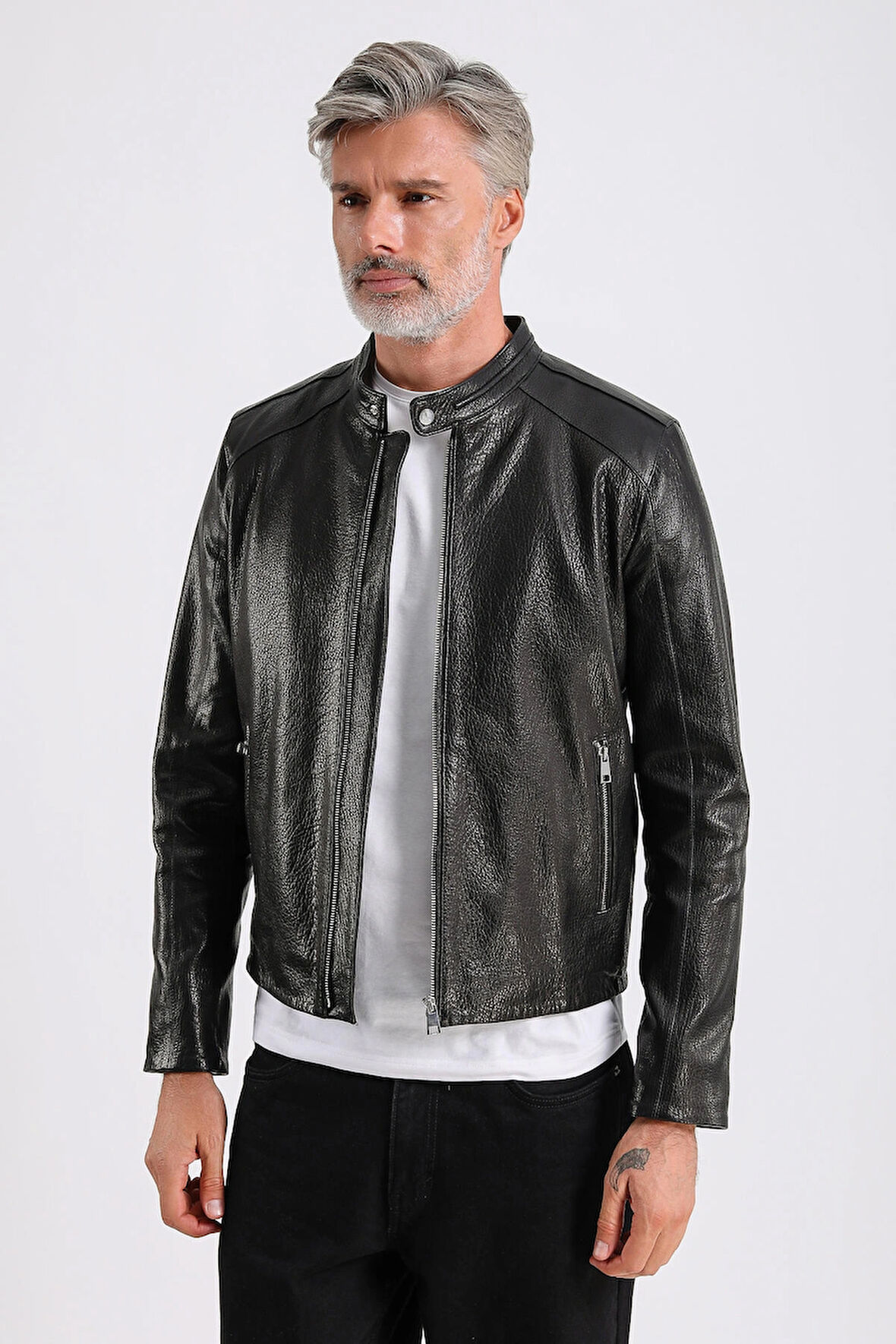 Alberty Erkek Deri Ceket