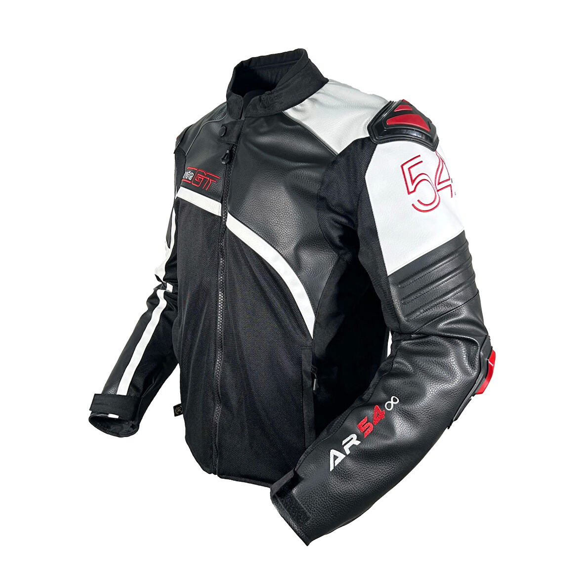 CEKET FORTE GT 2003055 AR54 SİYAH/KIRMIZI/BEYAZ