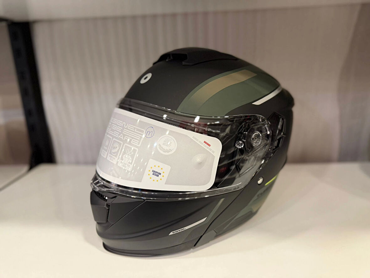 KASK SHIRO DİSCOVER ROYAL SV MAT YEŞİL/SİYAH