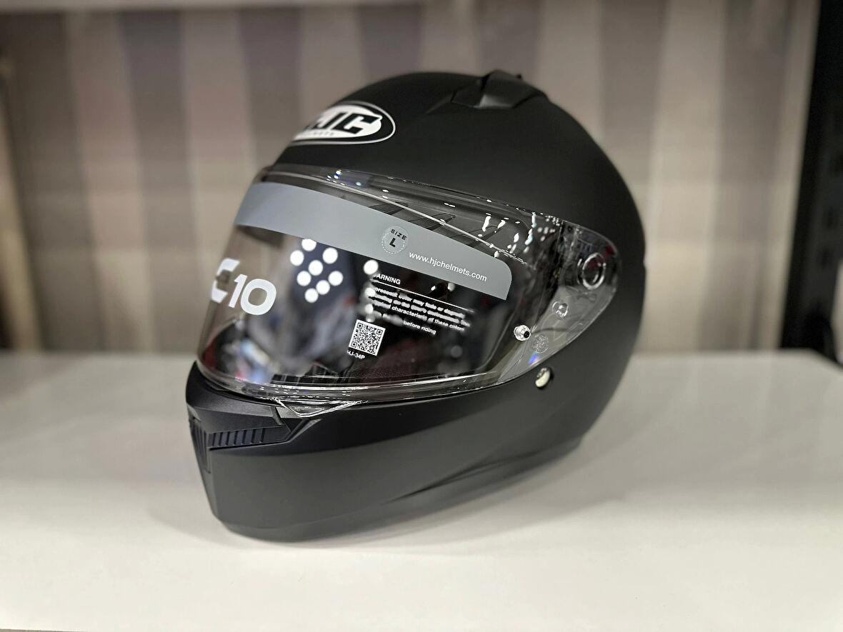 KASK HJC C10 KASK MAT SİYAH