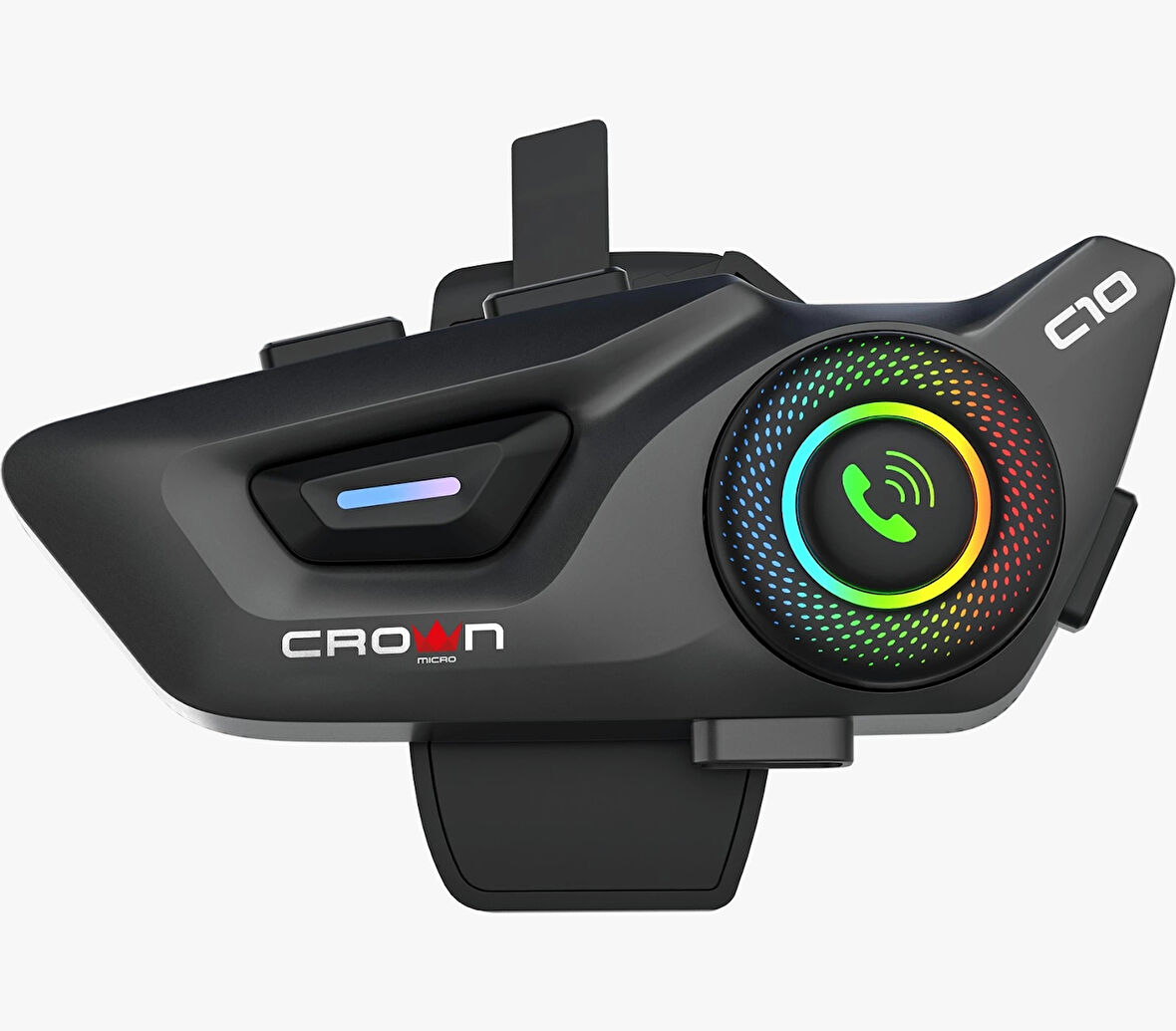 CROWN MICRO C10 Motosiklet Kask Bluetooth interkom Seti