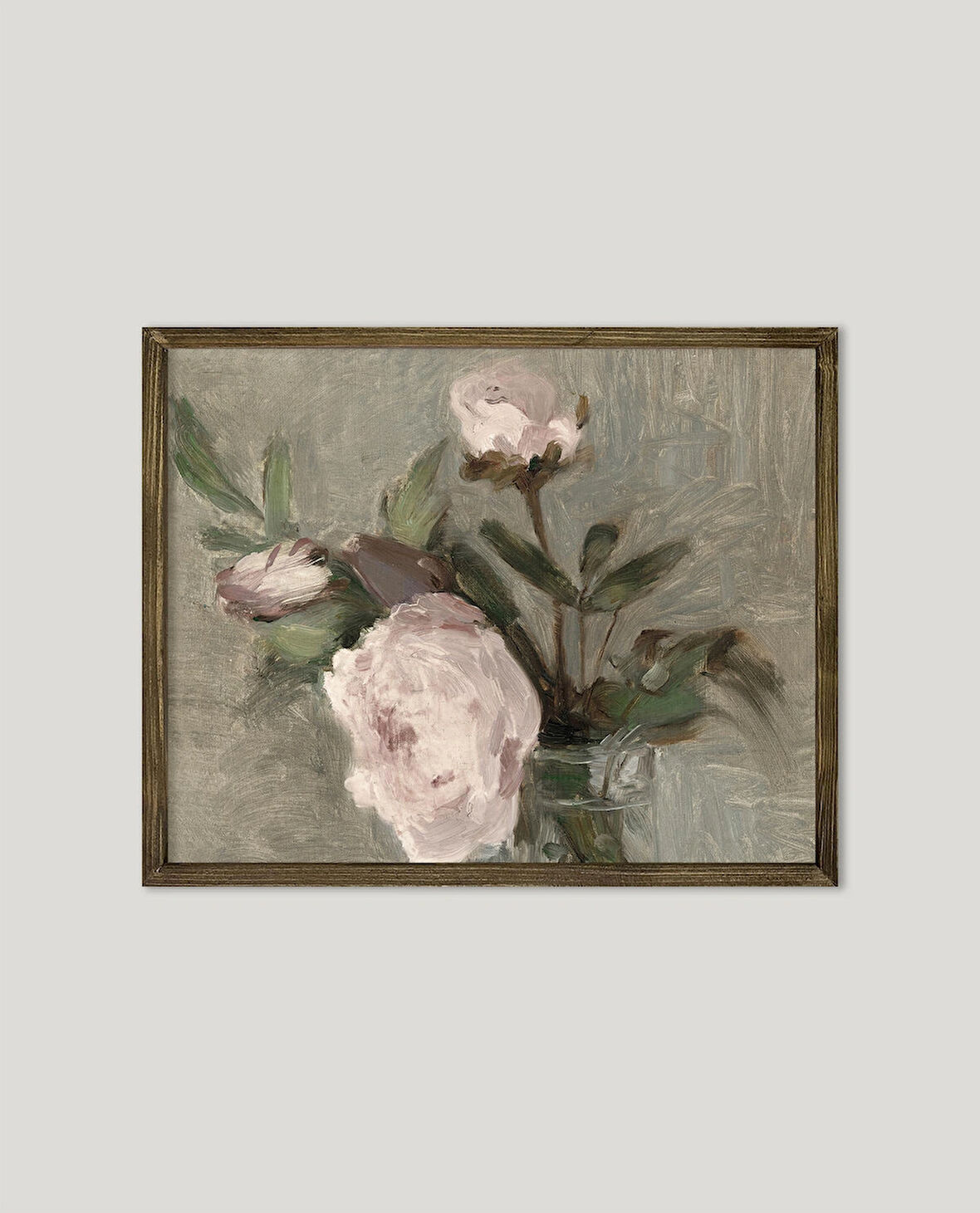 Pembe Erengüller Çerçeveli Poster