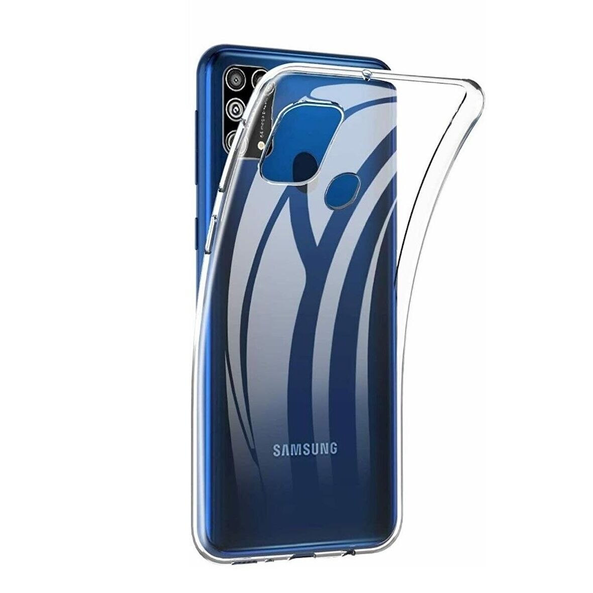 Smcase Samsung Galaxy M21 Kılıf Lüks Tpu Silikon 