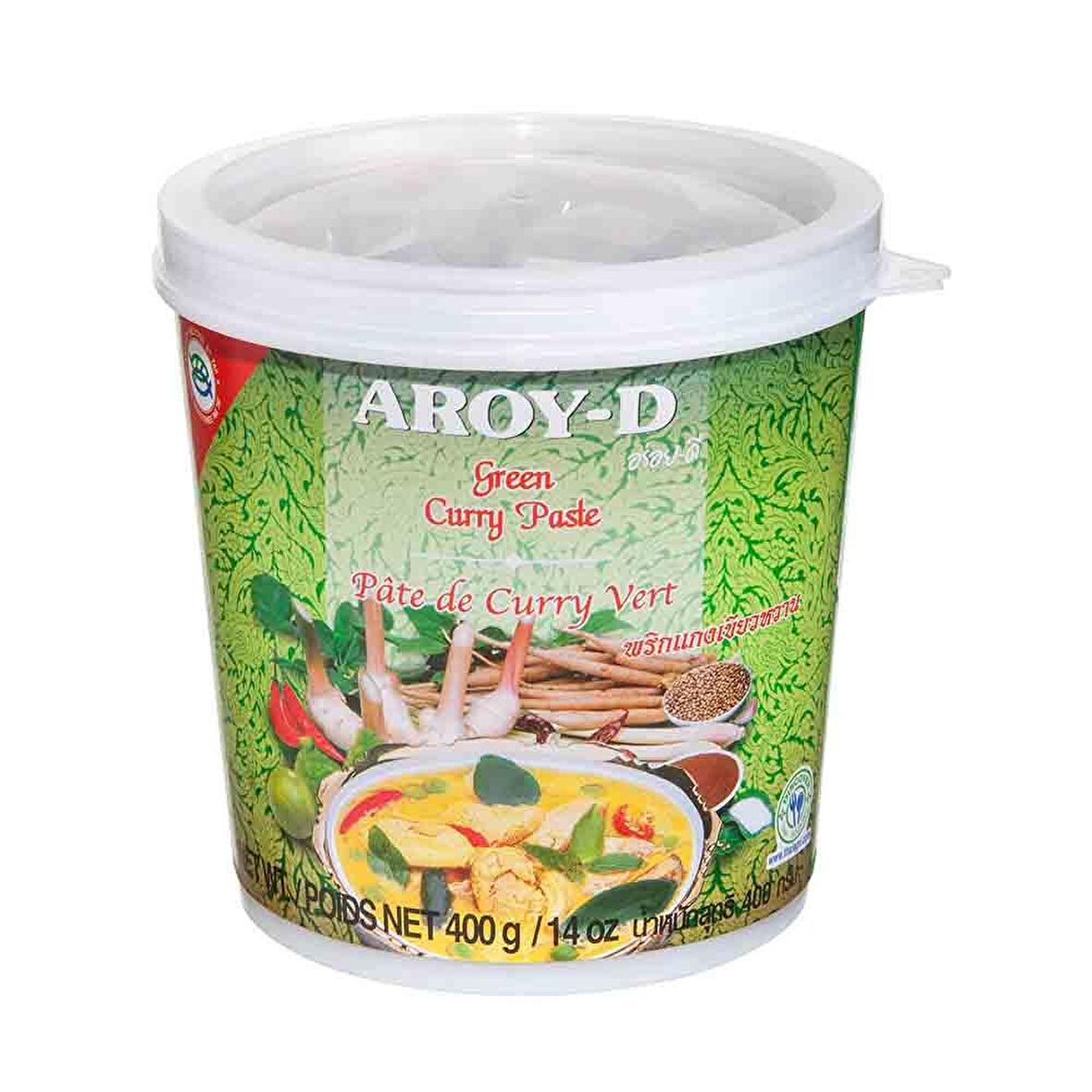 Aroy-D Yeşil Köri Ezmesi 400 Gr