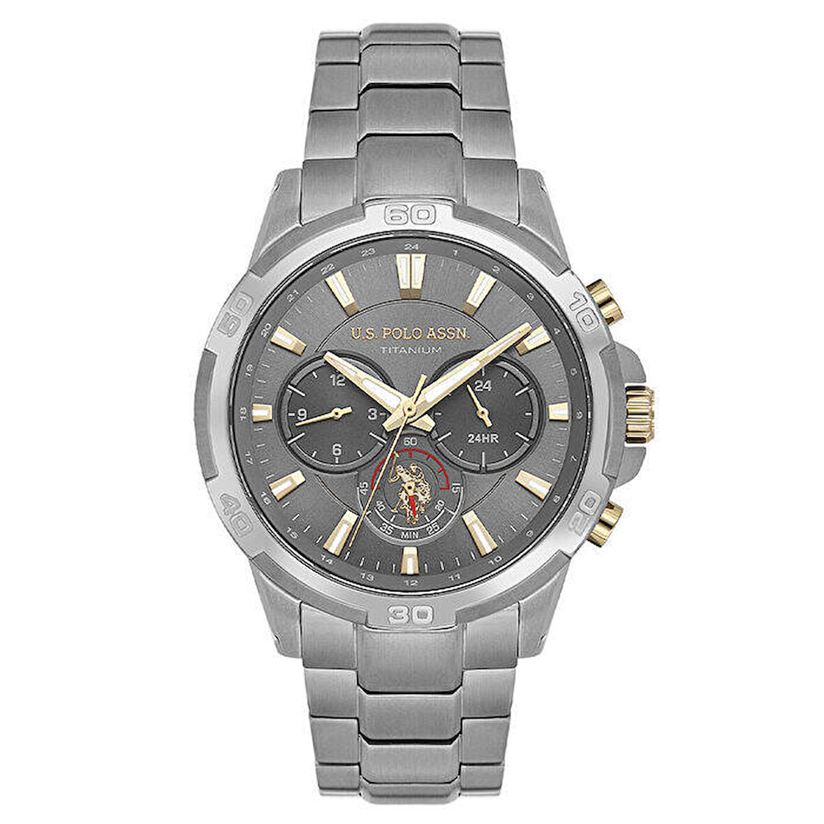 U.S. Polo Assn. USPA1119-02 Titanyum Erkek Kol Saati