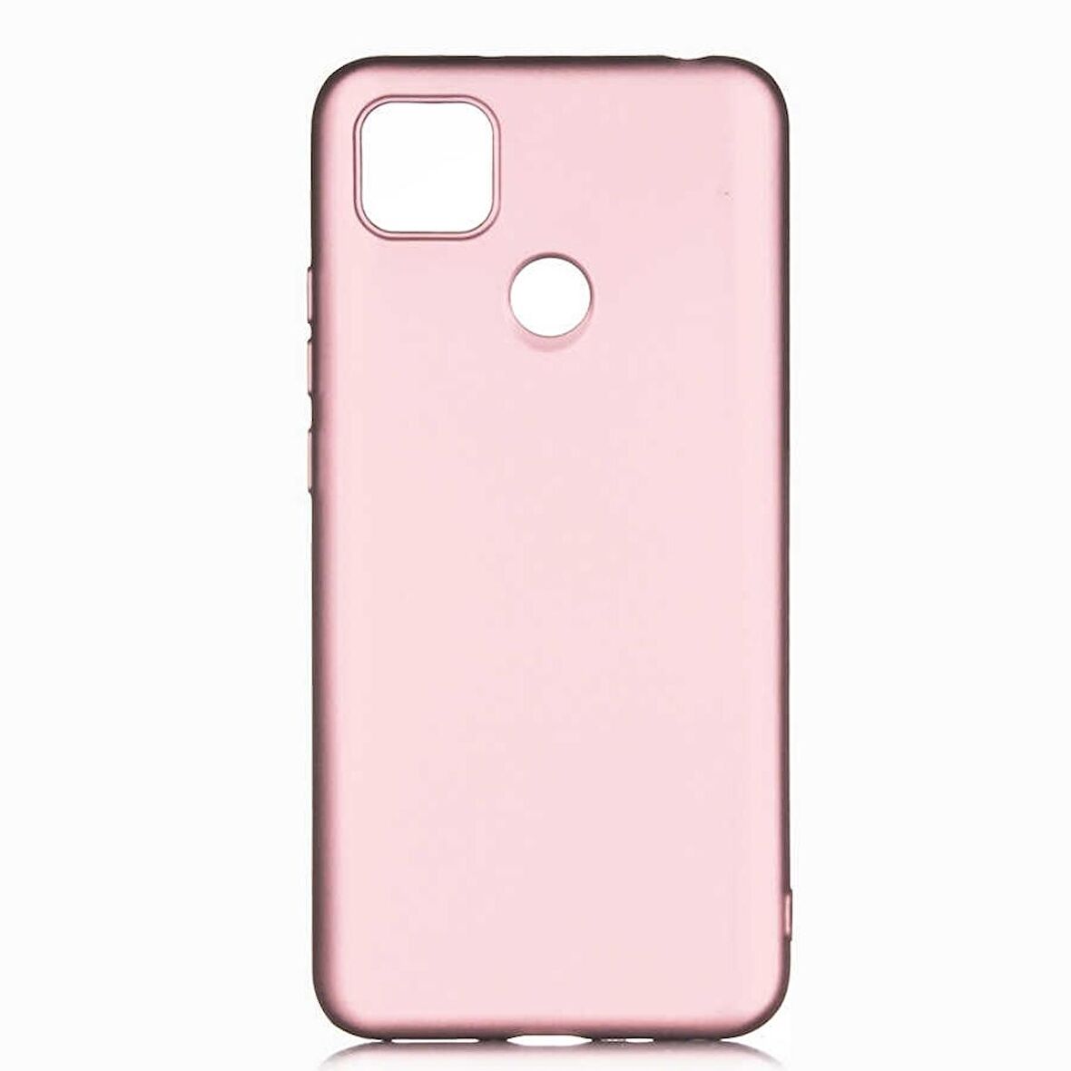 Smcase Xiaomi Redmi 9C Kılıf Lüks Mat Silikon  Nano Ekran Koruyucu