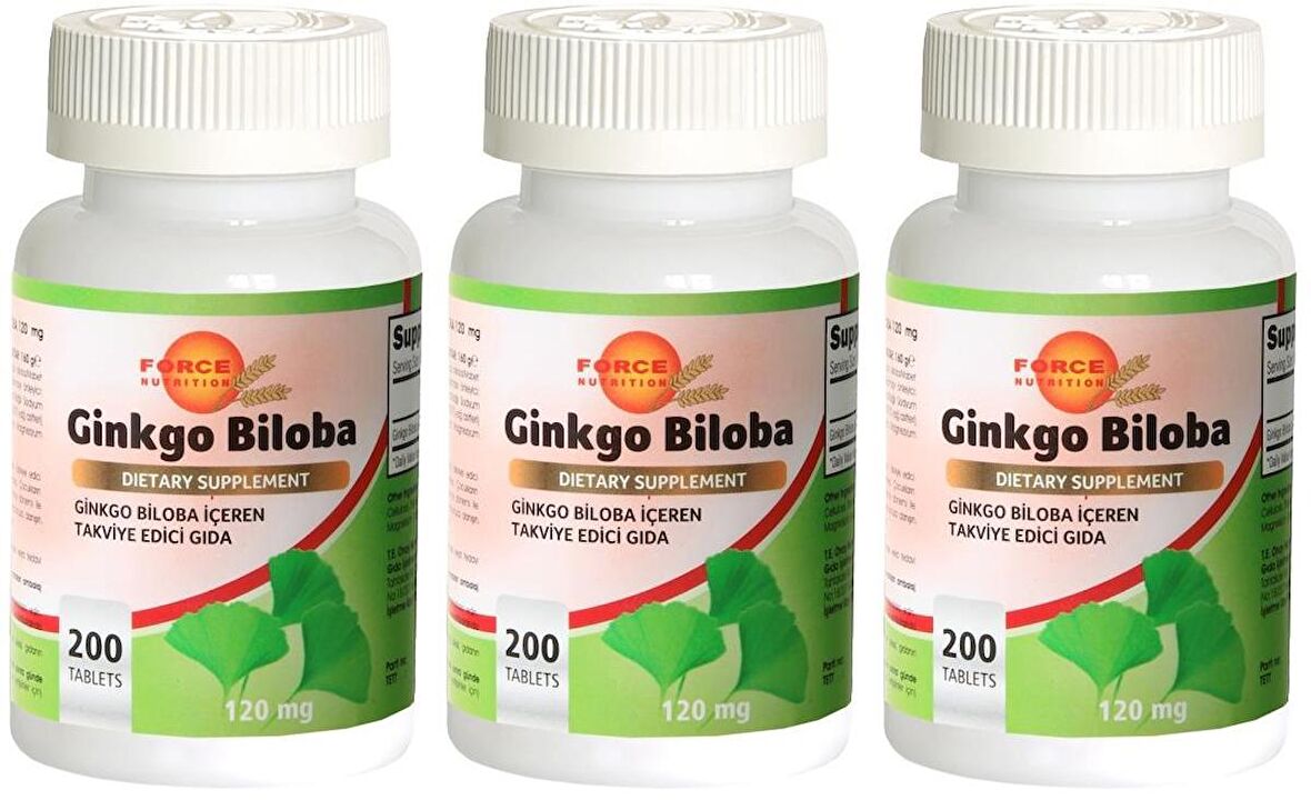 Ginkgo Biloba 120 Mg 3x200 Tablet