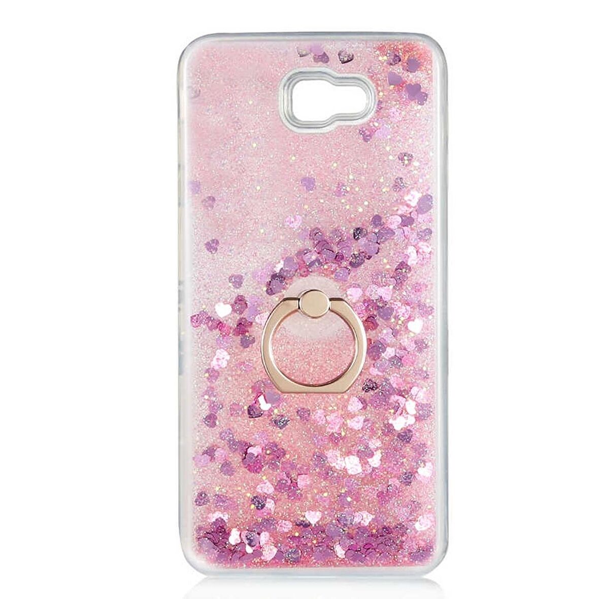 Smcase Samsung Galaxy J7 Prime Kılıf Milce Yüzüklü Sulu Silikon