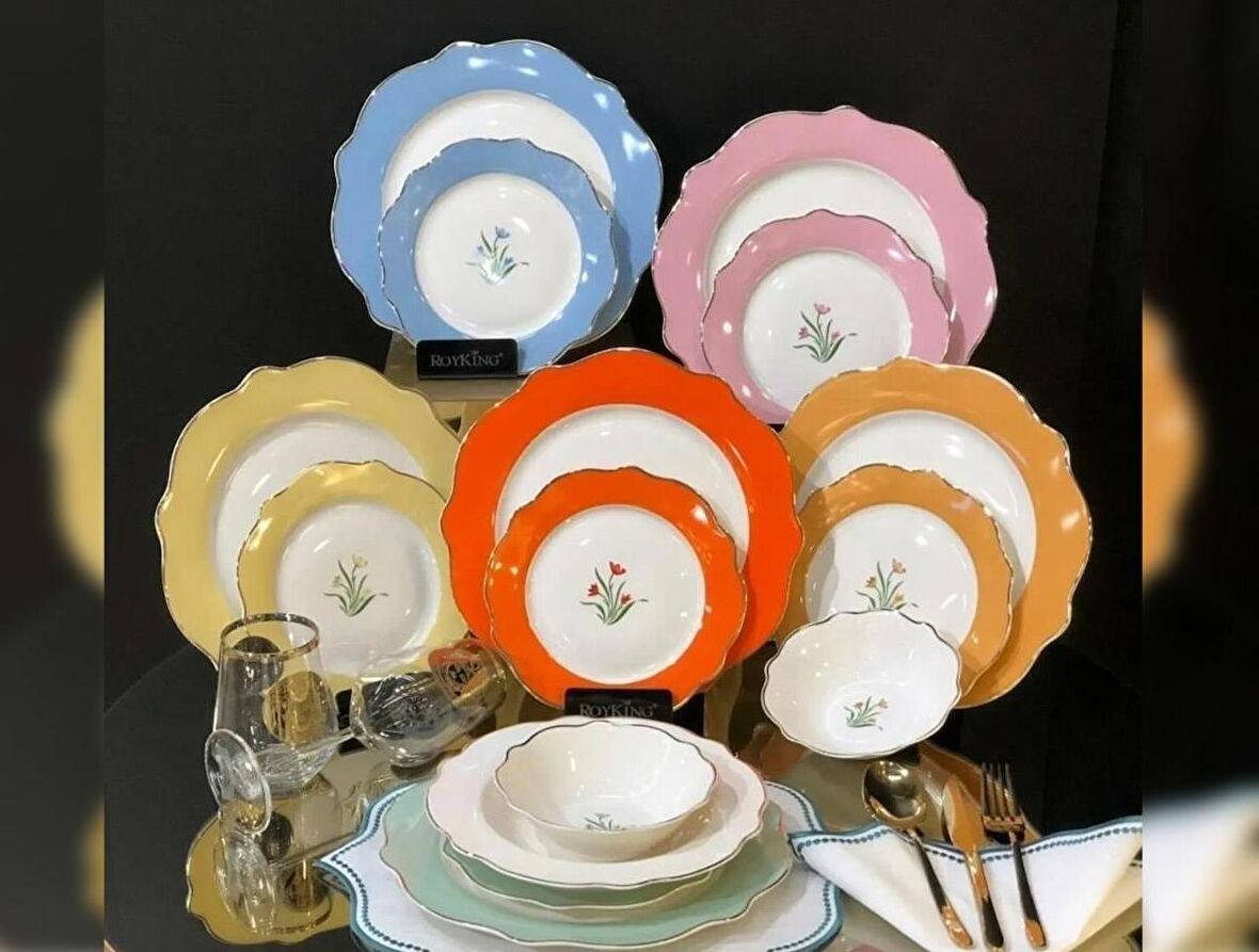 Royking Rose Garden 24 Parça Yemek Takımı SMC 015