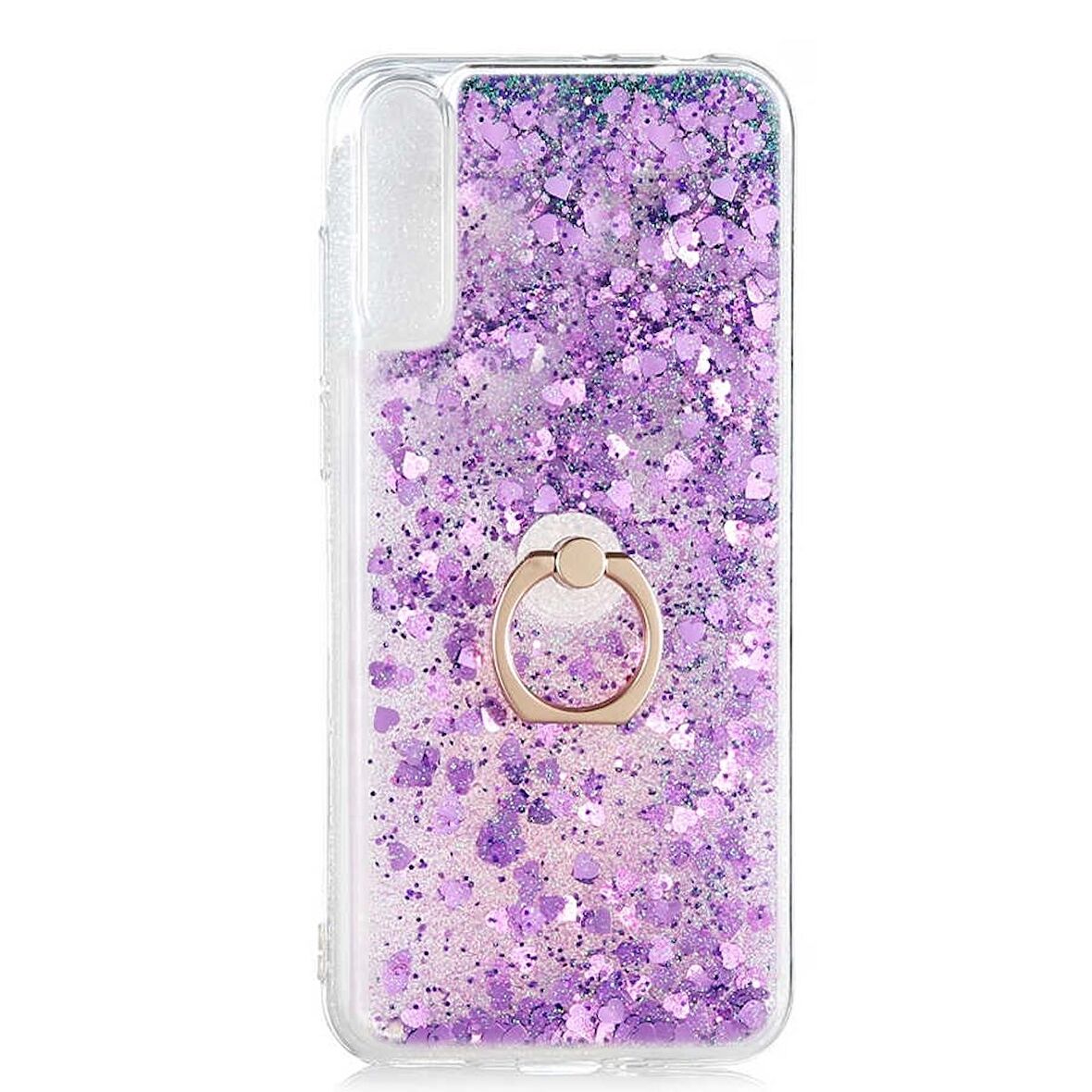 Smcase Huawei P Smart S Kılıf Milce Yüzüklü Sulu Silikon