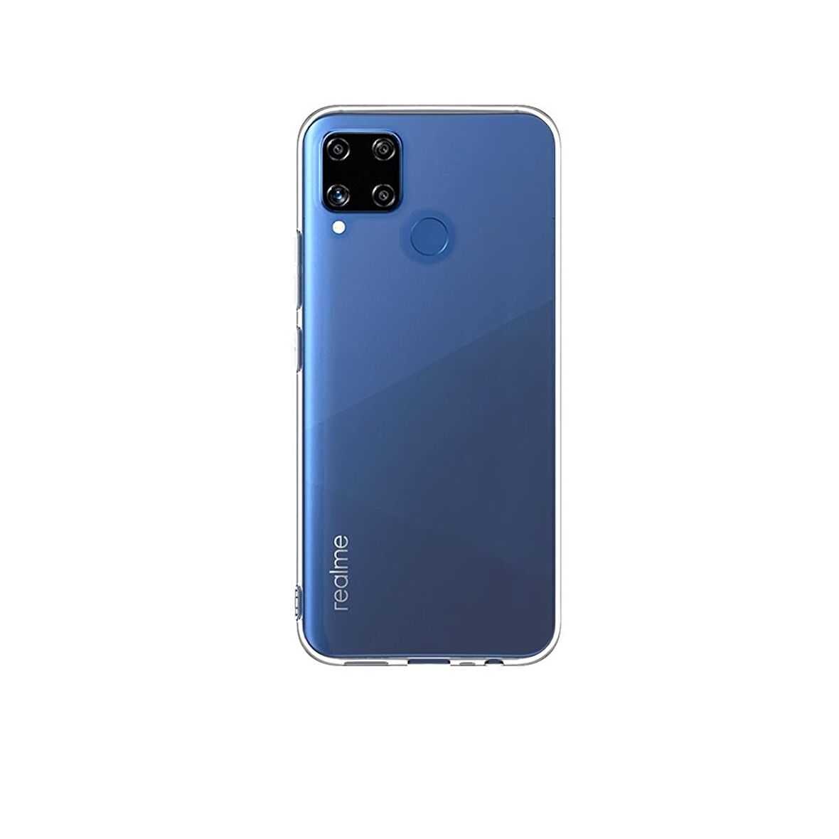 Smcase Realme C15 Kılıf Lüks Silikon 