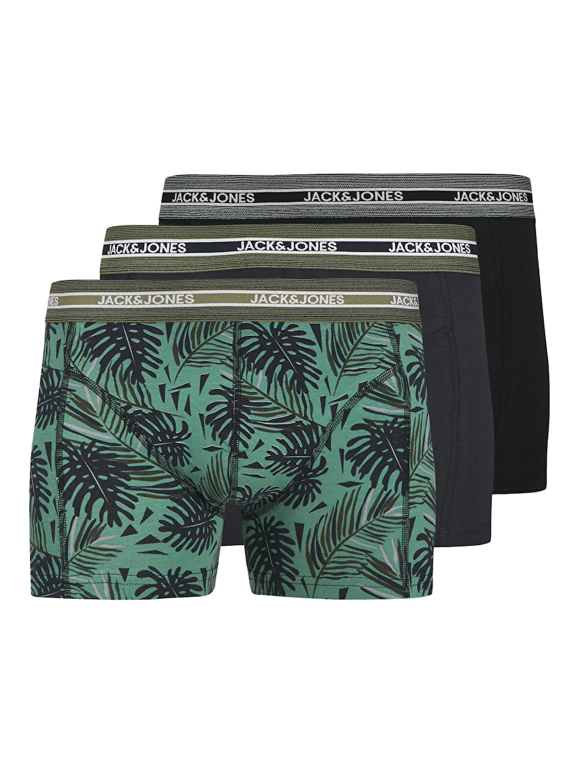 Jack&Jones JACEZRA LEAVES TRUNKS 3 PACK