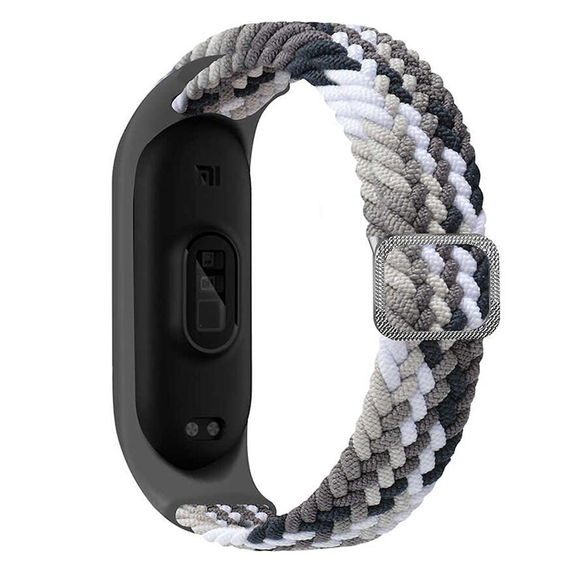 Gpack Xiaomi Mi Band 4 Kordon CırtCırt Kumaş Ayarlanabilir Örgü Tasarım KRD 49