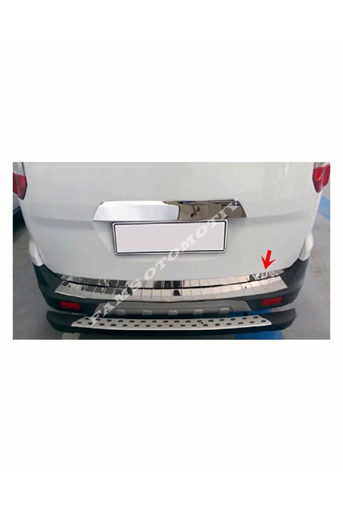 Ford Tourneo Courier Krom Bagaj Alt Çıtası 2014-2023 P. Çelik