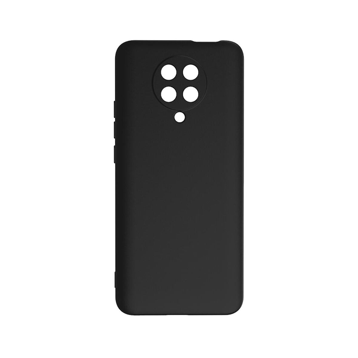 Smcase Xiaomi Poco F2 Pro Kılıf Kamera Korumalı Silikon  Nano Ekran Koruyucu