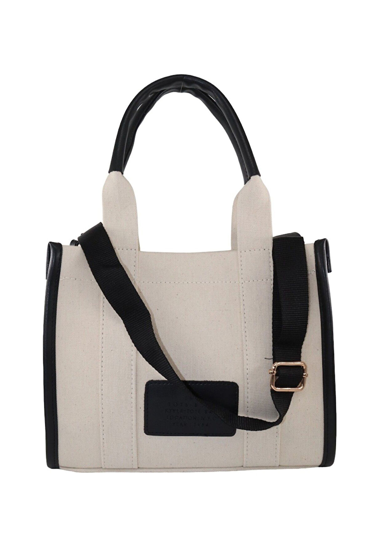 Kanvas El Ve Omuz Çantası. Siyah El Çantası. Kadın El Çantası. Siyah Omuz Çantası. Askılı Çanta.