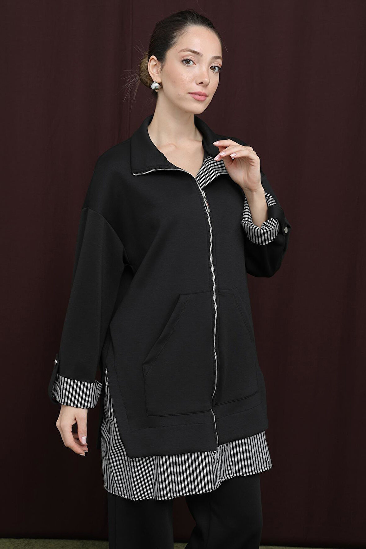 Puane Kadın Garni Detaylı Takım 14383