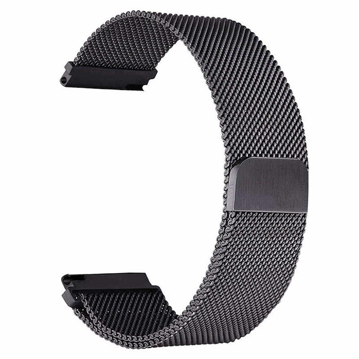 Gpack Amazfit GTR 3 Pro Kordon Hasır Metal Örgülü Ayarlanabilir
