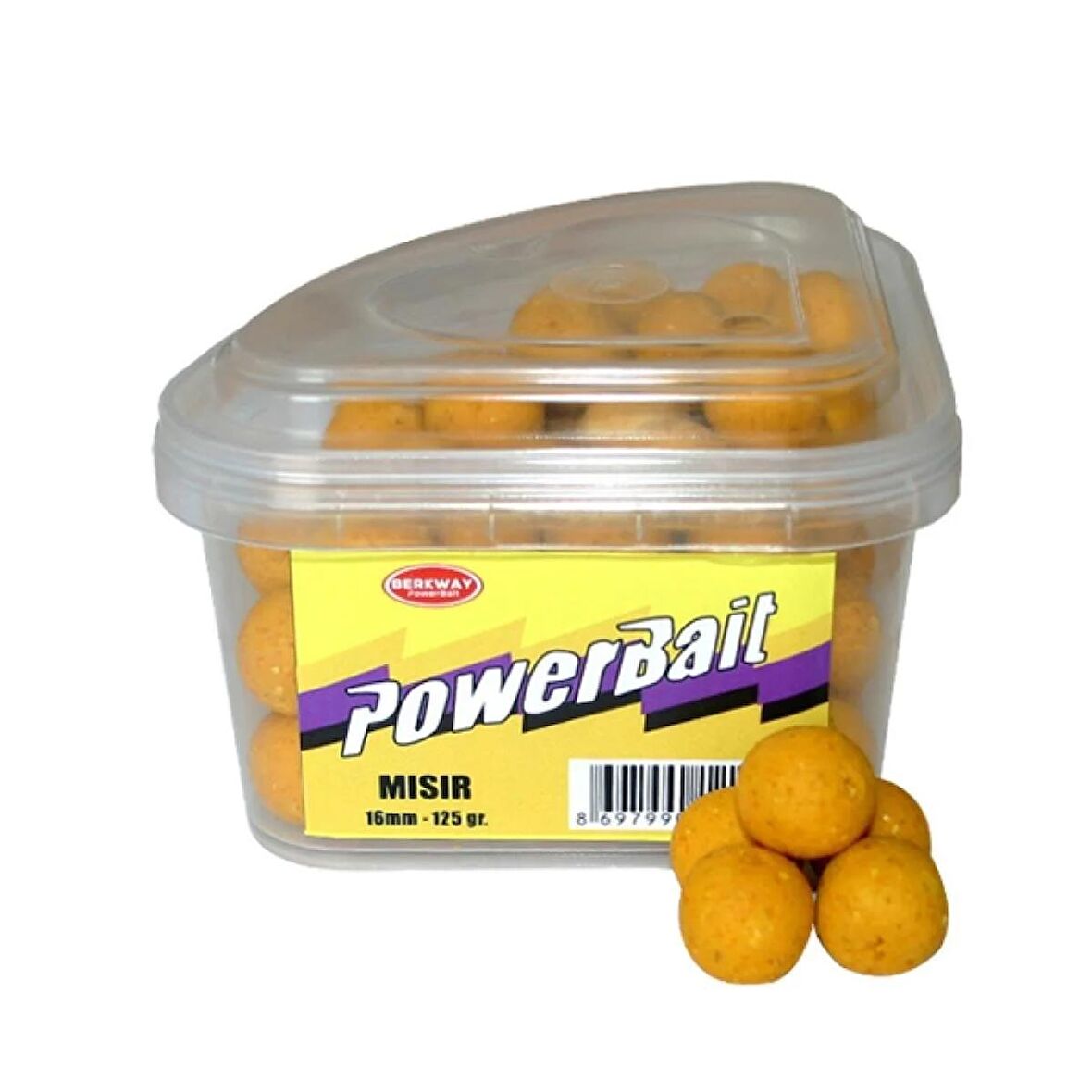 Berkway Powerbaıt Mısır Boili Yem 16 mm 125 gr