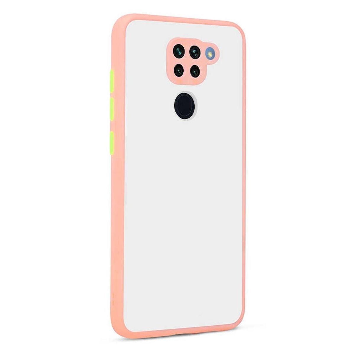 Smcase Xiaomi Redmi Note 9 Kılıf Hux Kamera Korumalı Silikon